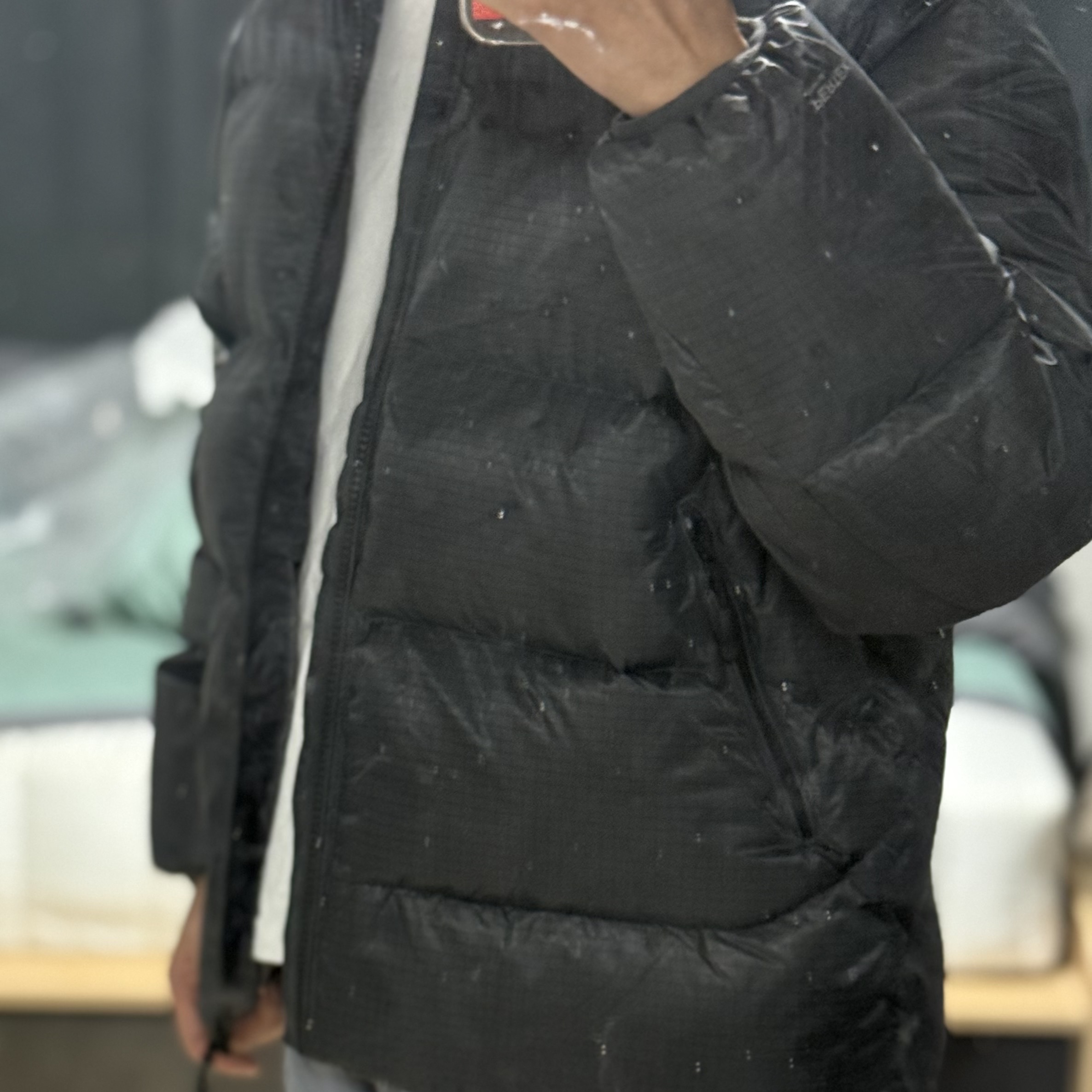 Palace Pertex Quantum RS Puffa Black - 25FW 착용 스타일 - 2