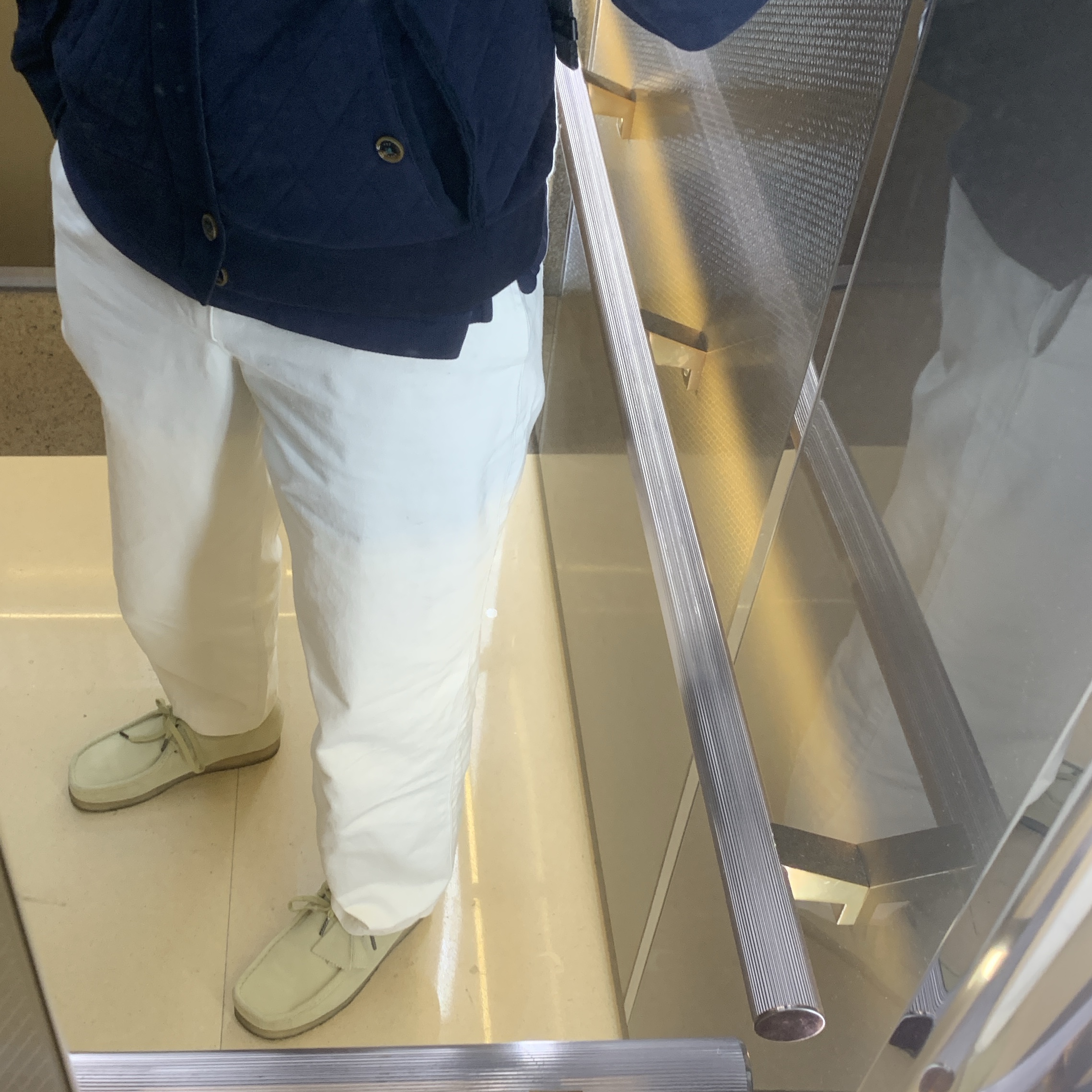 Clarks Wallabee Maple Suede 착용 스타일