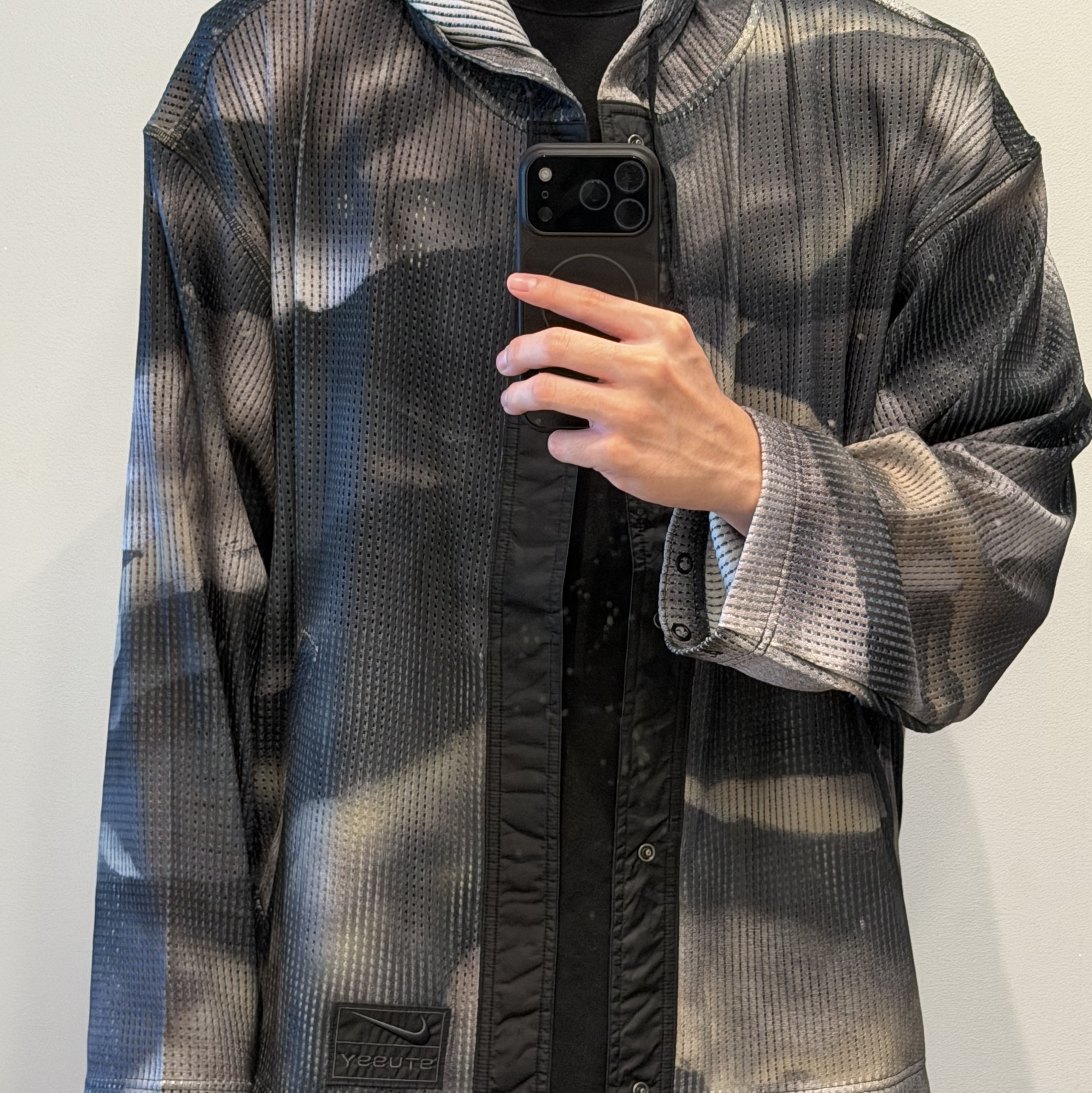 Nike x Stussy Mesh Hoodie Multi (HQ8537-900) 착용 스타일 - 2