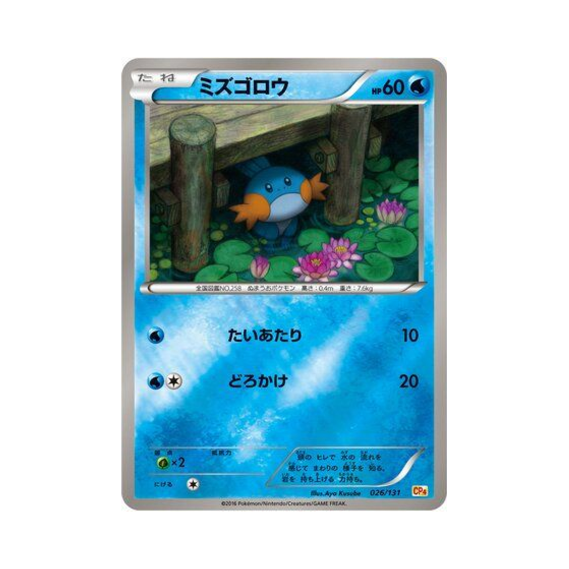 포켓몬 TCG 물짱이 프리미엄 챔피언팩 (일어판)(Pokemon TCG Mudkip ex x M x Break Premium Champion Pack (Japanese Ver.)) - 1