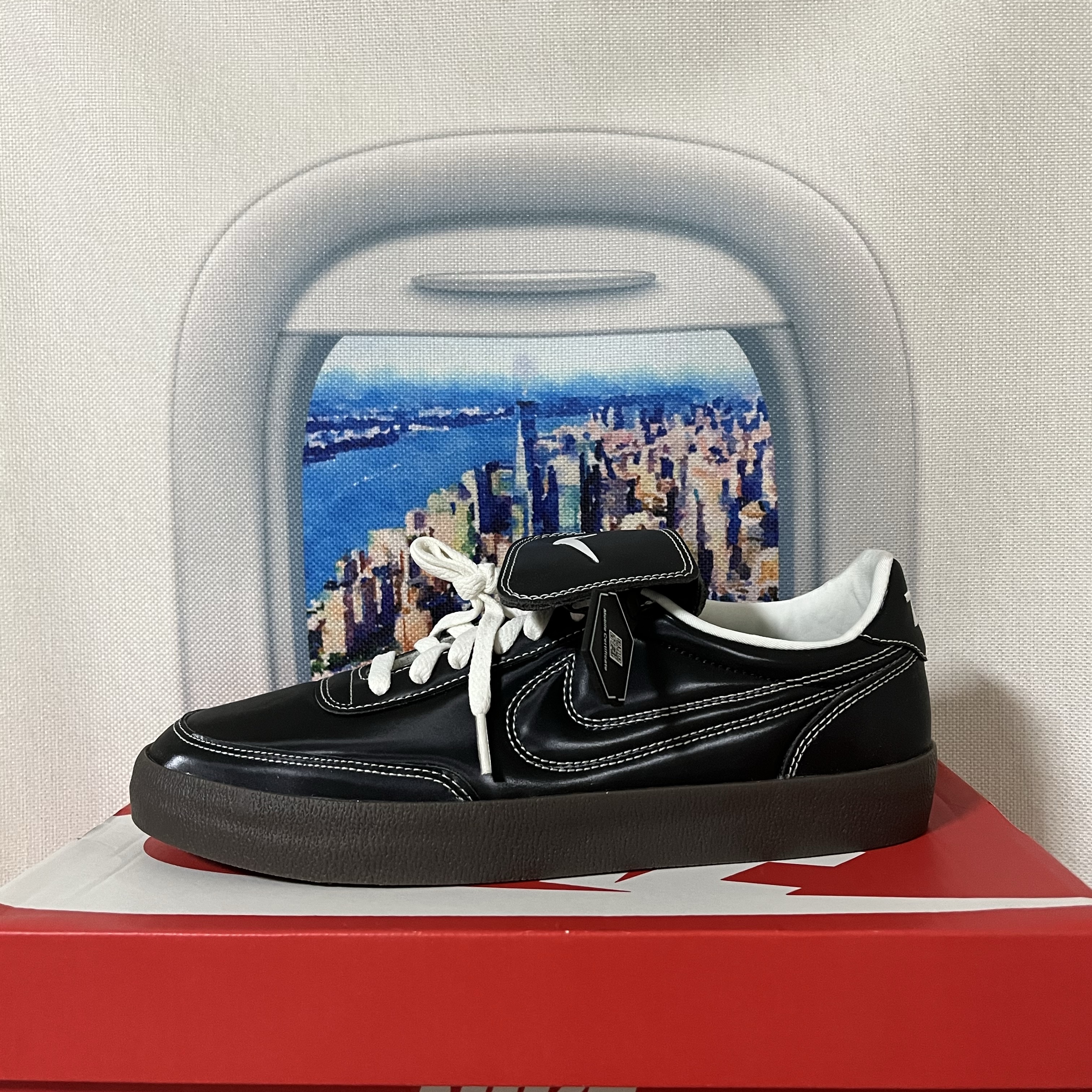 Nike Killshot 2 Black Baroque Brown 착용 스타일 - 1