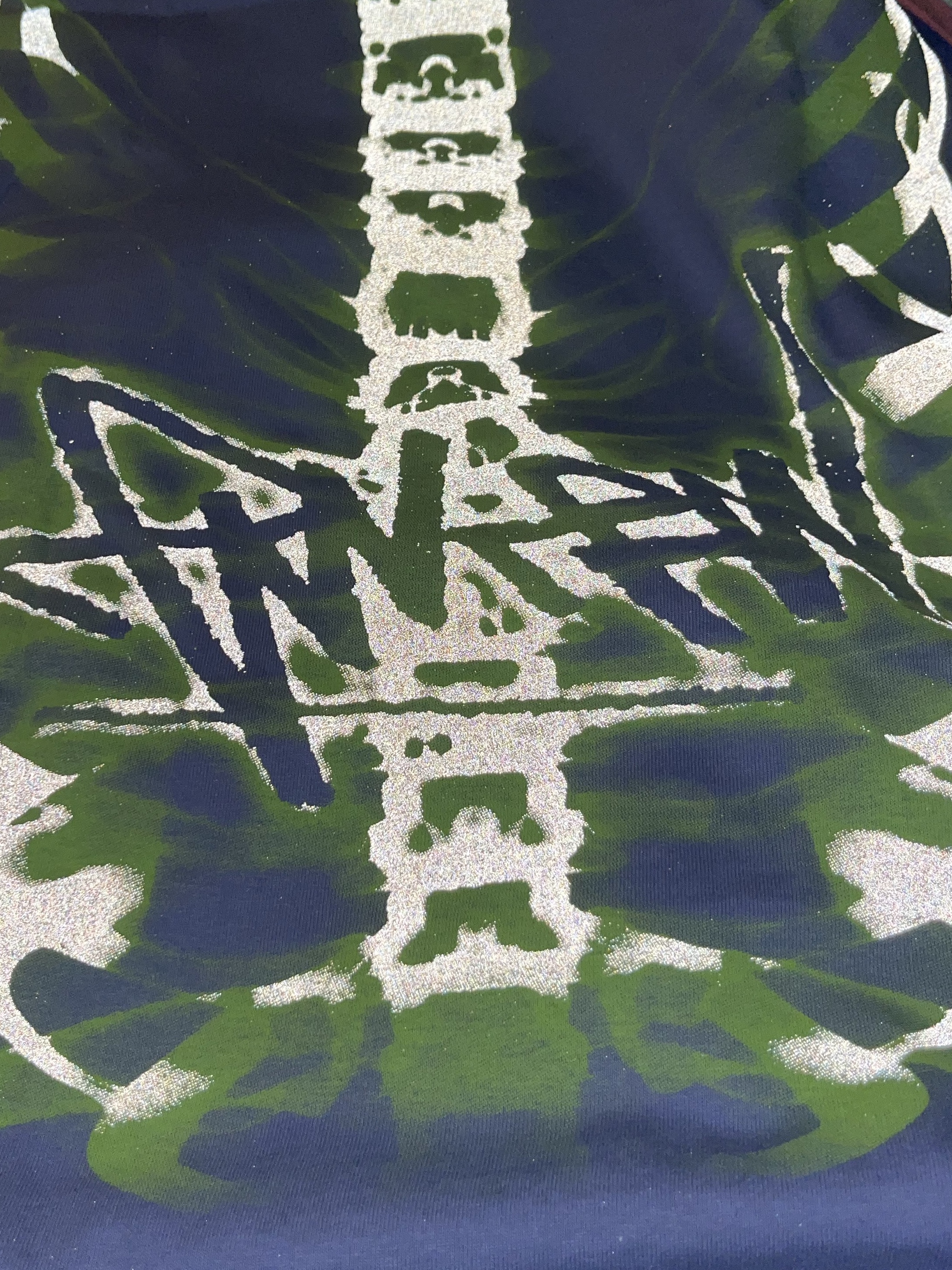 Stussy Rib Cage LS T-Shirt Storm 착용 스타일 - 4