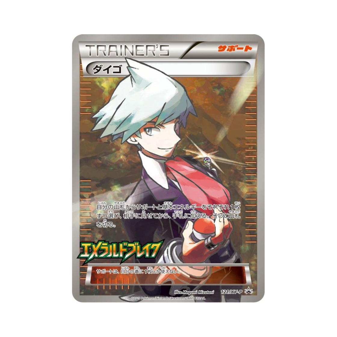 PROMO121-XY-P Pokemon TCG Steven P XY Promos (Japanese Ver.)