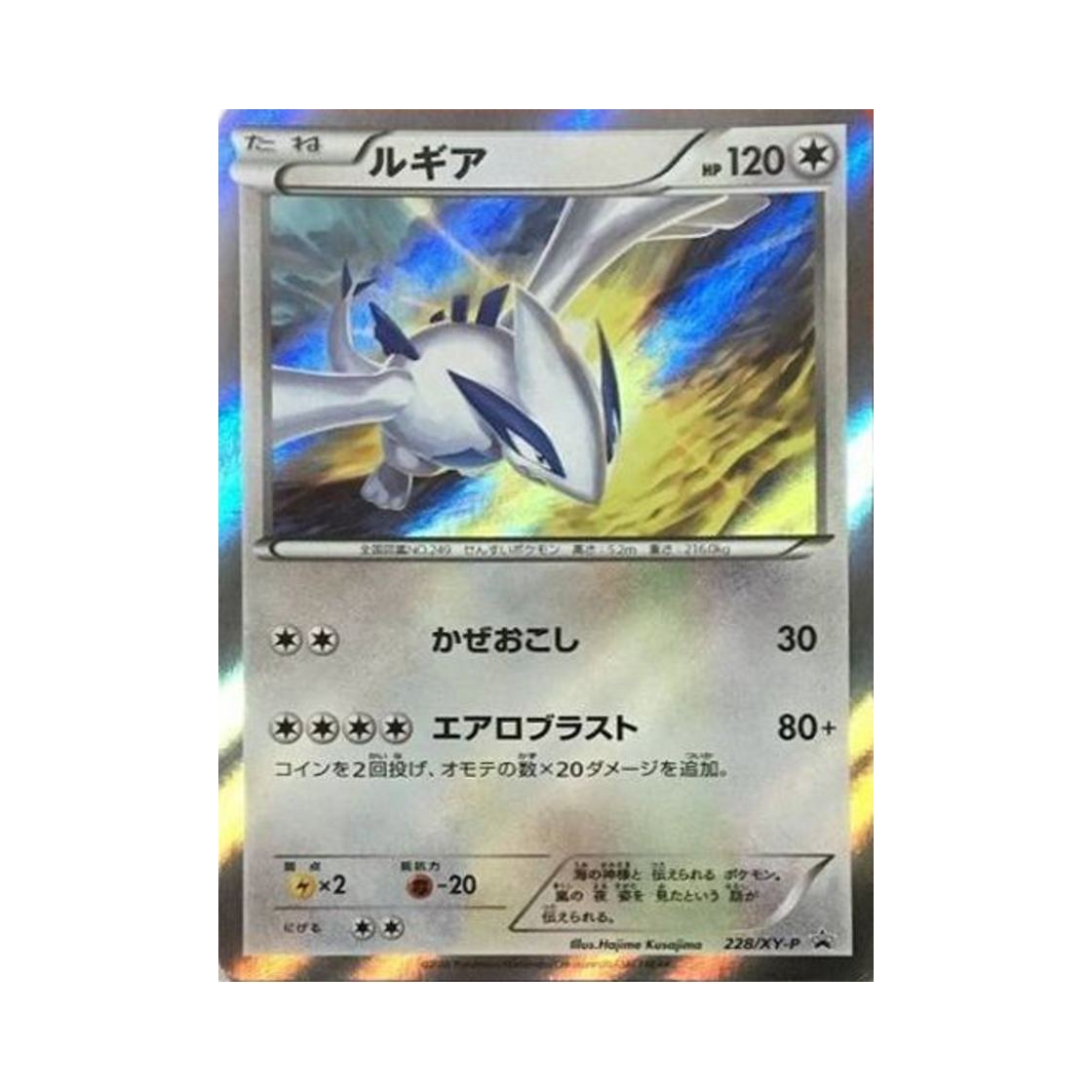 PROMO228-XY-P Pokemon TCG Lugia P XY Promos (Japanese Ver.)