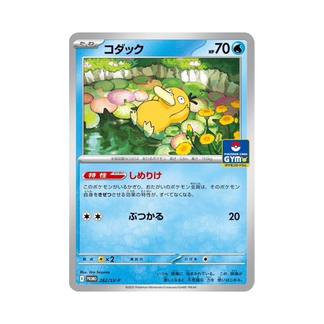 PROMO262-SV-P Pokemon TCG Psyduck P Scarlet & Violet Promos (Japanese Ver.)