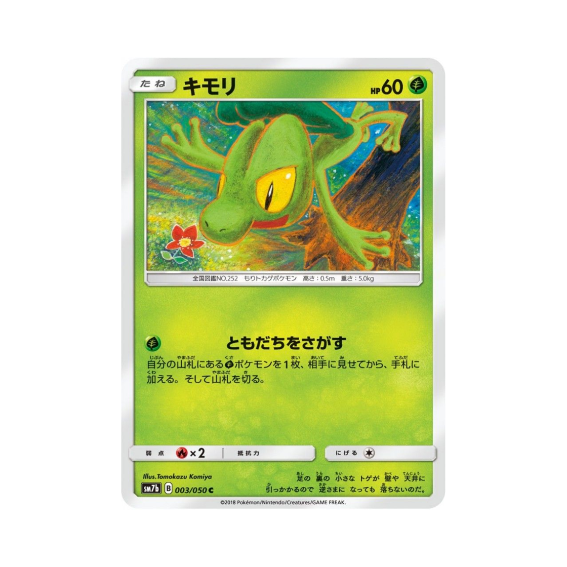포켓몬 TCG 나무지기 C 페어리라이즈 (일어판)(Pokemon TCG Treecko C Fairy Rise (Japanese Ver.))