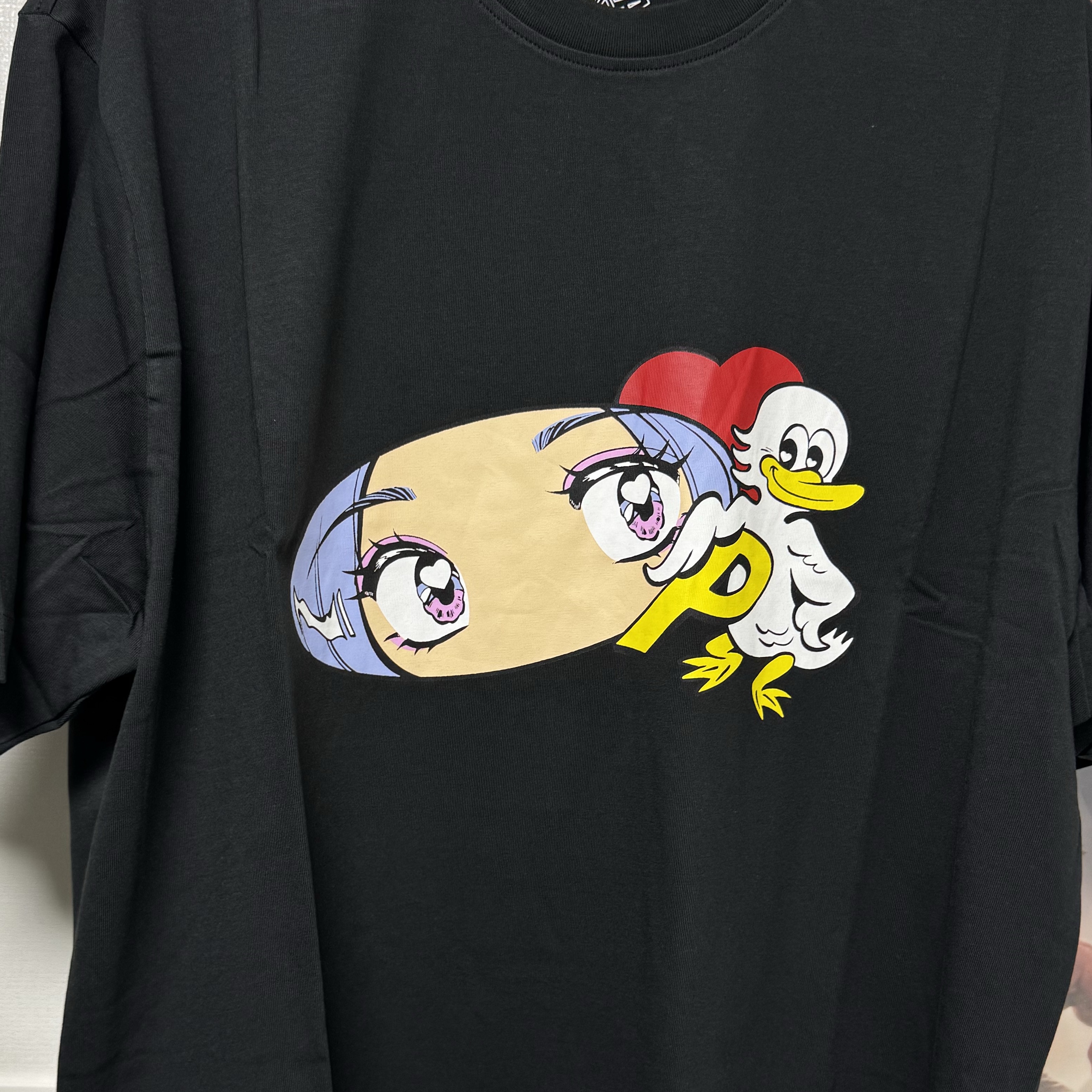Palace Rear View T-Shirt Black - 25FW 착용 스타일 - 2