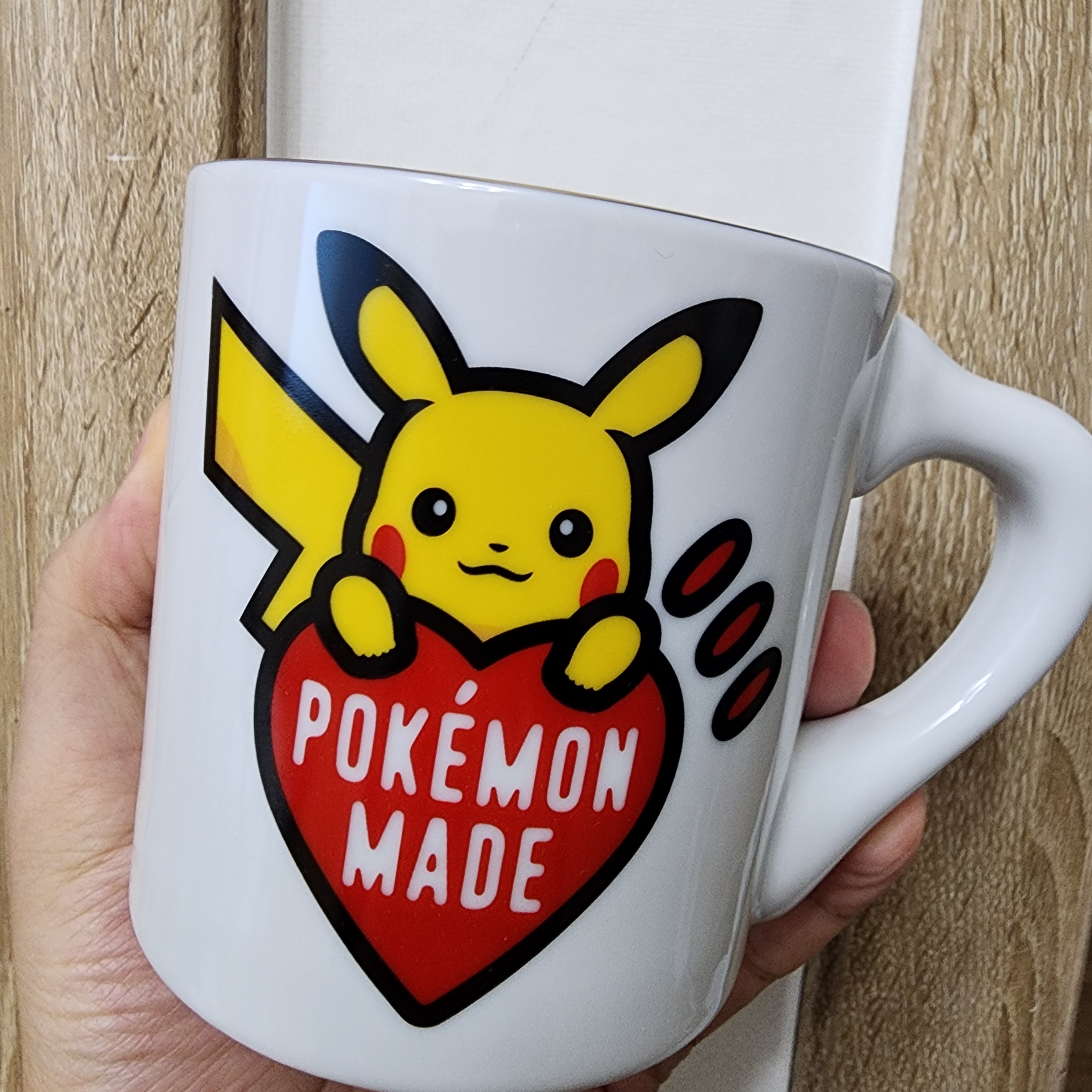 Human Made x Pokemon Made Coffee Mug White 착용 스타일