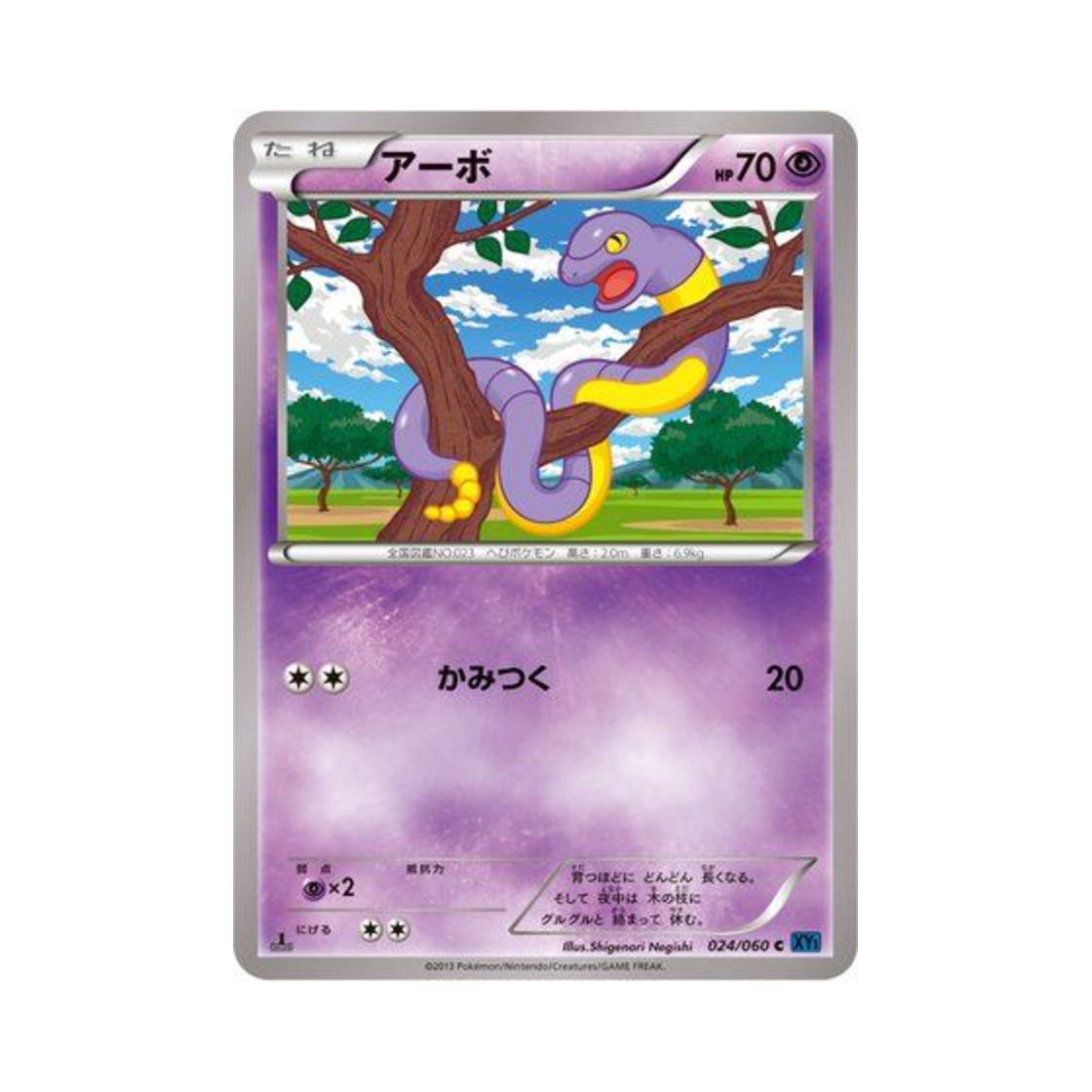 포켓몬 TCG 아보 C X컬렉션 (일어판)(Pokemon TCG Ekans C Collection X (Japanese Ver.)) - 1