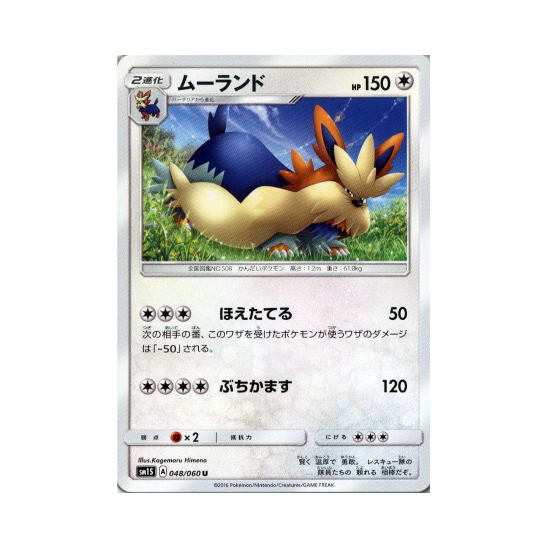 포켓몬 TCG 바랜드 U 썬 컬렉션 (일어판)(Pokemon TCG Stoutland U Collection Sun (Japanese Ver.)) - 1
