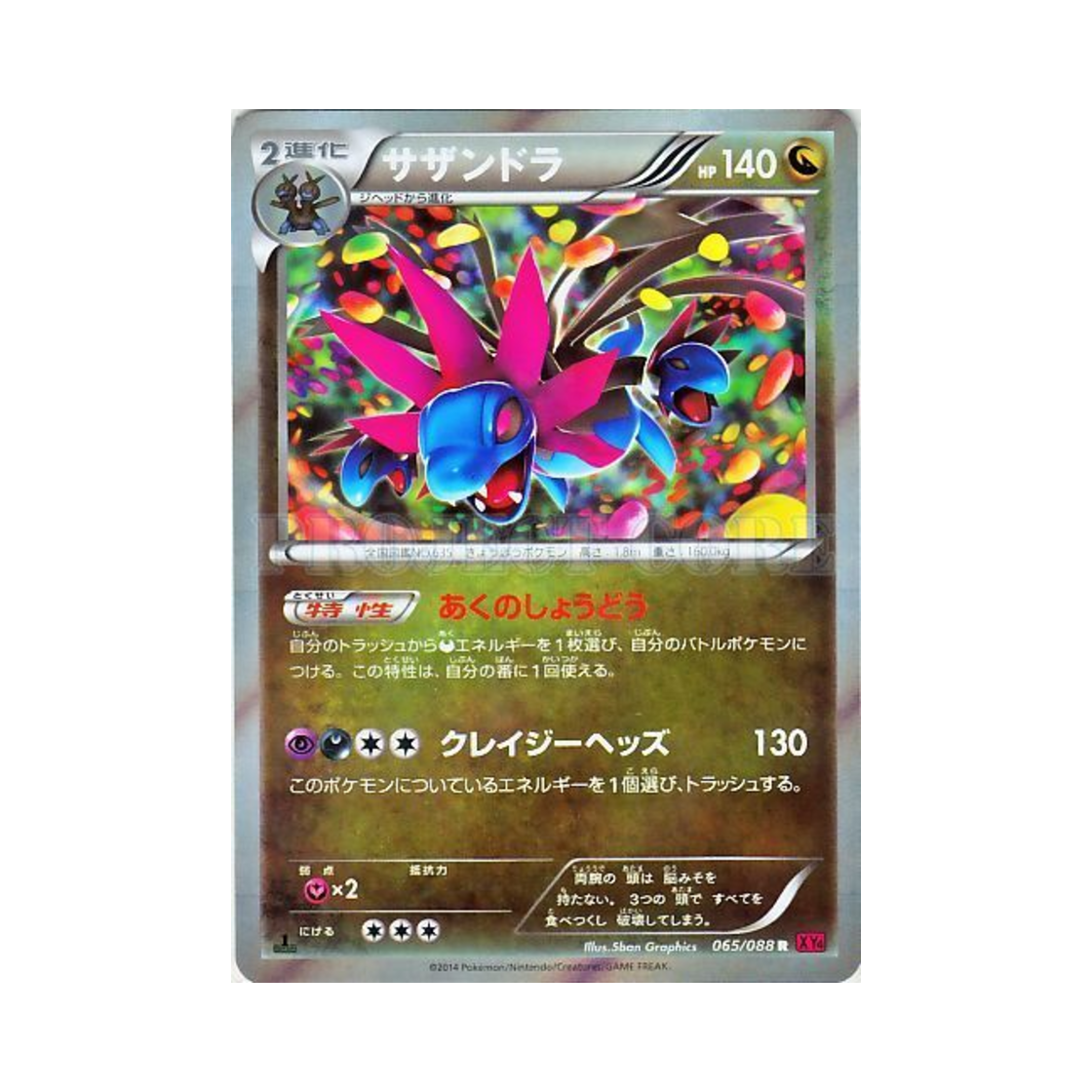 포켓몬 TCG 삼삼드래 R 팬텀게이트 퍼스트 에디션 (일어판)(Pokemon TCG Hydreigon R Phantom Gate 1st Edition (Japanese Ver.)) - 1