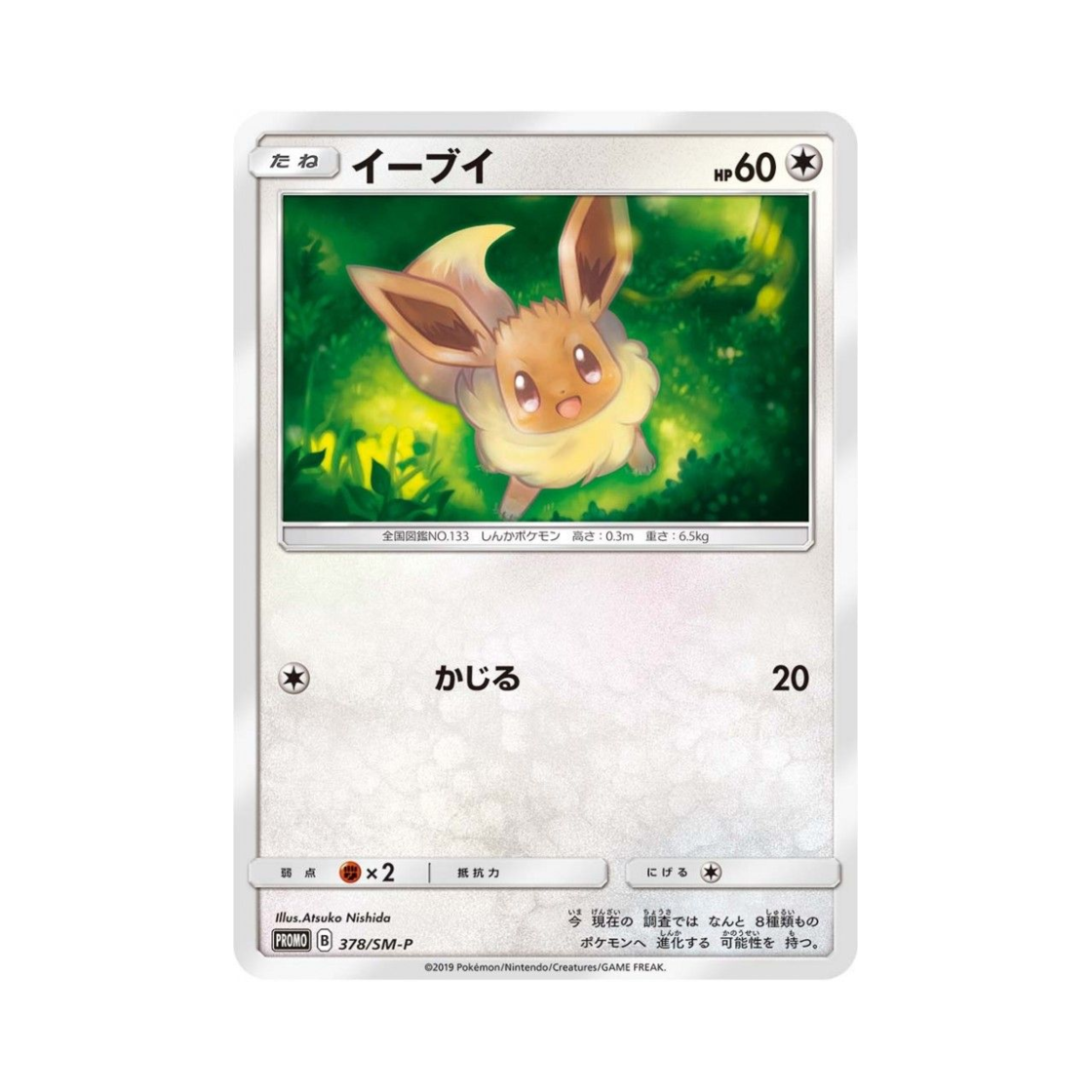 포켓몬 TCG 이브이 P 썬&문 프로모 카드 (일어판)(Pokemon TCG Eevee P Sun & Moon Promos (Japanese Ver.)) - 1