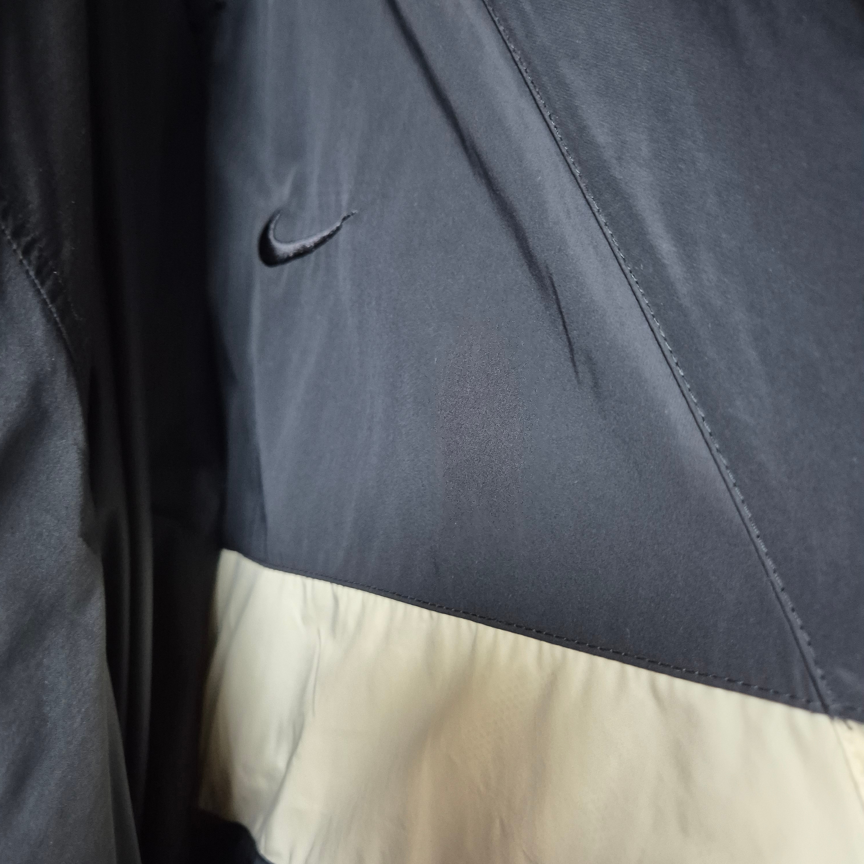Nike Swoosh Woven Jacket Black Coconut Milk - Asia 착용 스타일