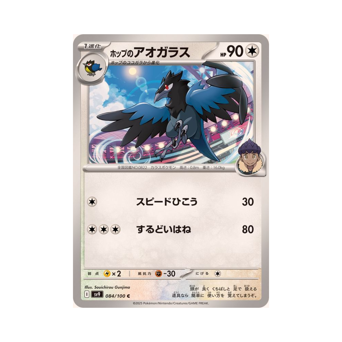 포켓몬 TCG 호브의 파크로우 C 배틀 파트너즈 (일어판)(Pokemon TCG Hop's Corvisquire C Battle Partners (Japanese Ver.)) - 1