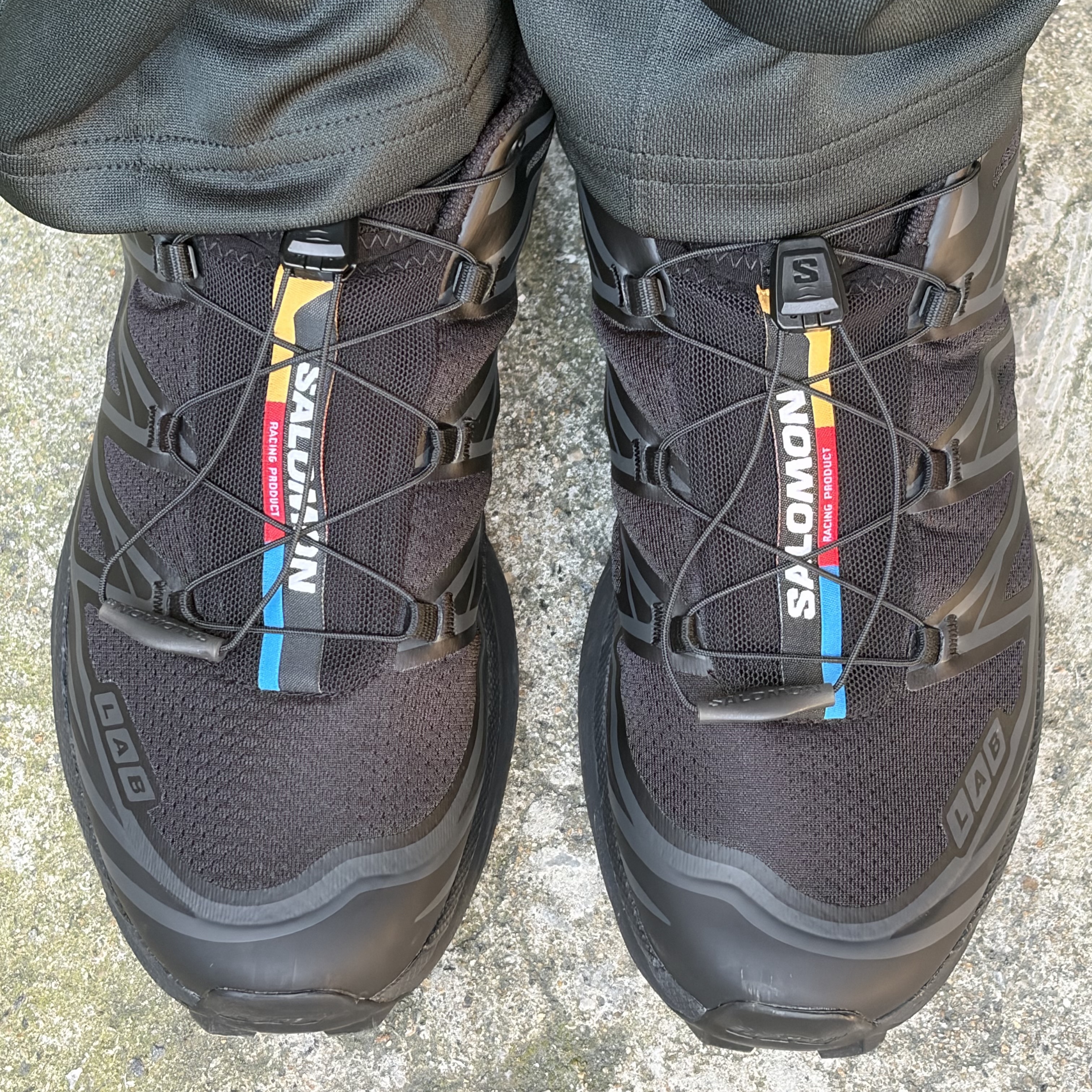 Salomon XT-6 ADV Black 착용 스타일