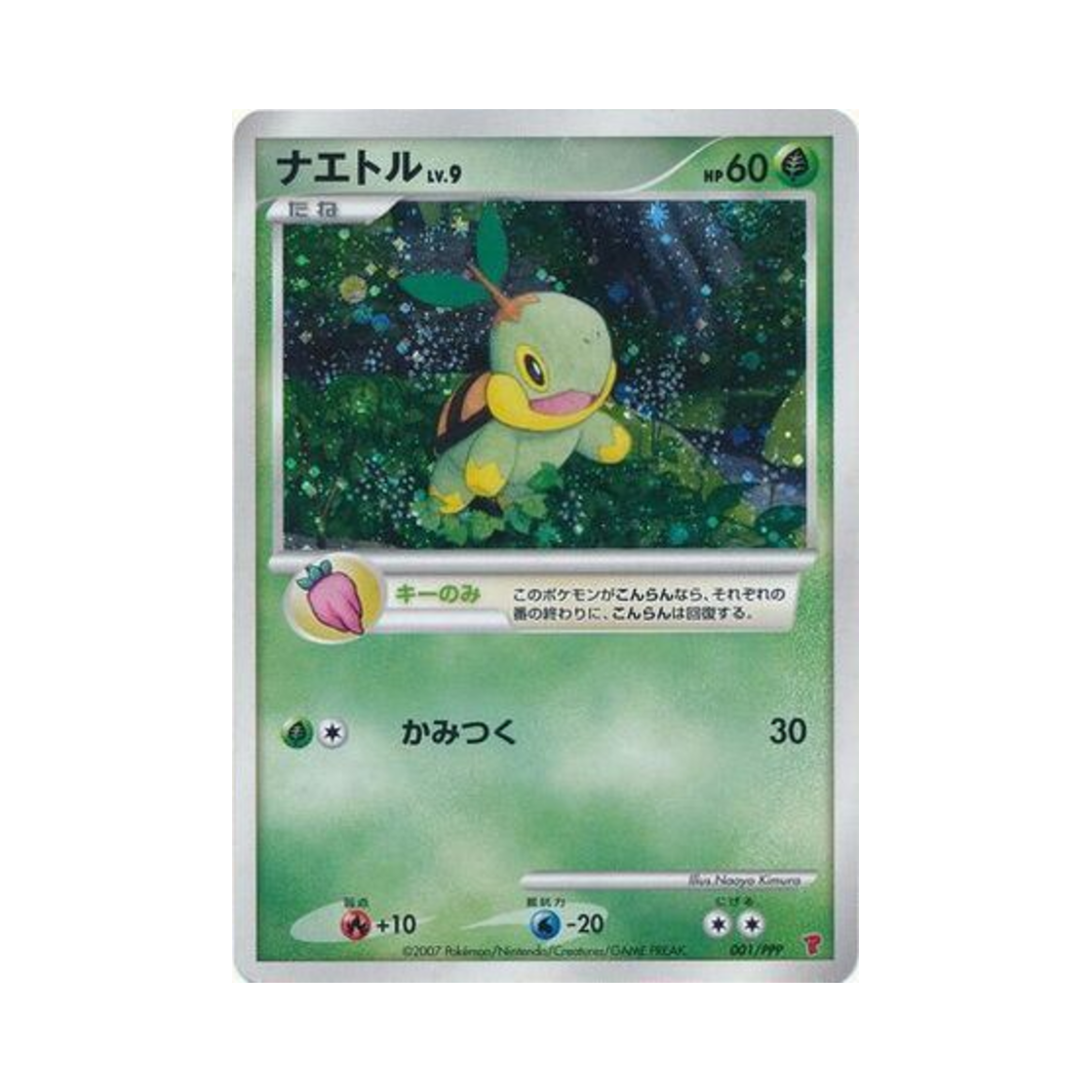 001-PPP Pokemon TCG Turtwig P PPP Promos (Japanese Ver.)