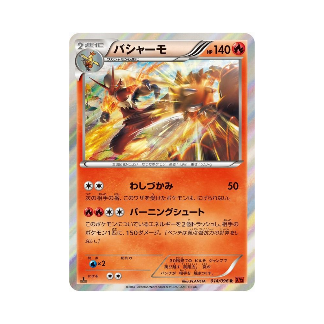 포켓몬 TCG 번치코 R 라이징피스트 퍼스트 에디션 (일어판)(Pokemon TCG Blaziken R Rising Fist 1st Edition (Japanese Ver.)) - 1