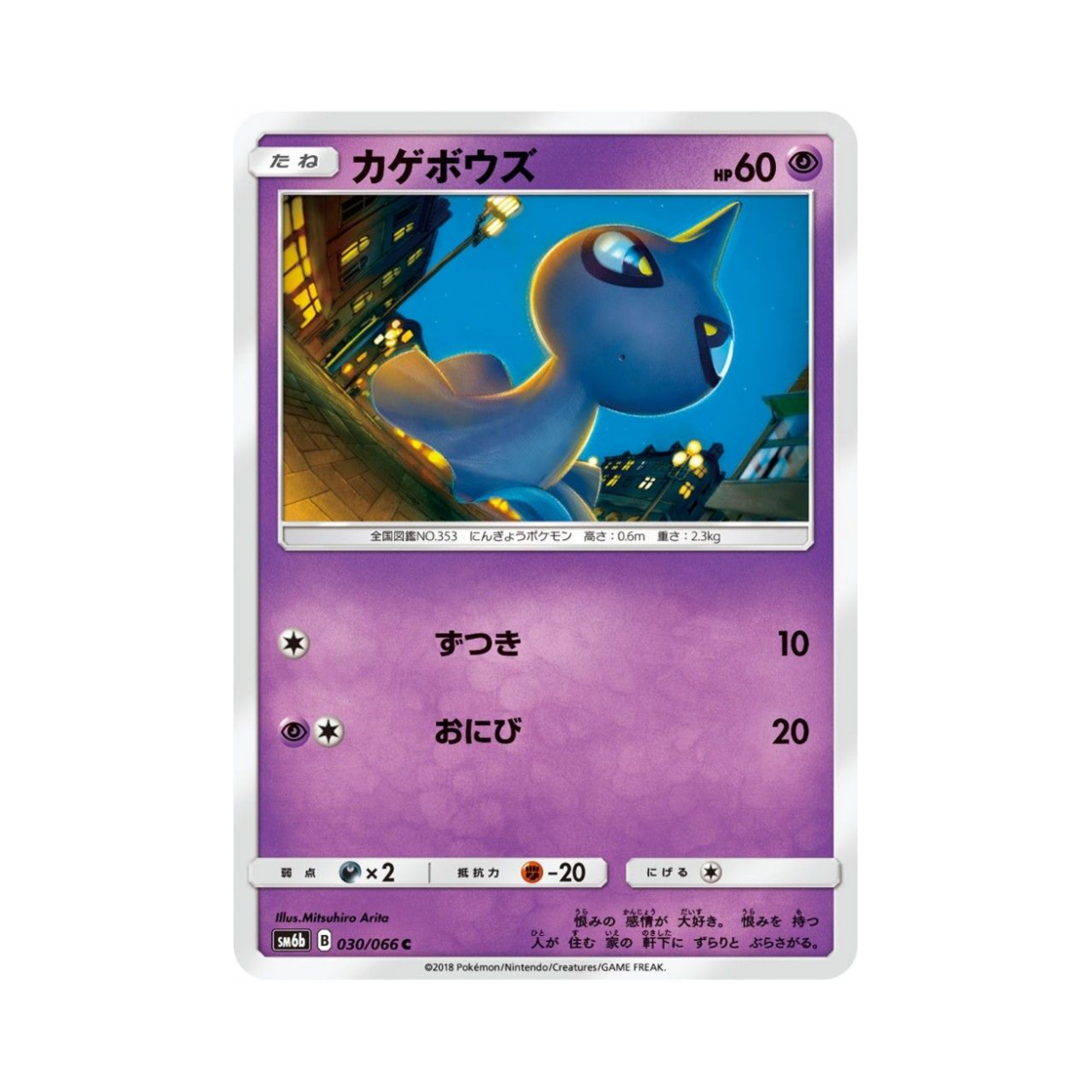 포켓몬 TCG 어둠대신 C 챔피언로드 (일어판)(Pokemon TCG Shuppet C Champion Road (Japanese Ver.))