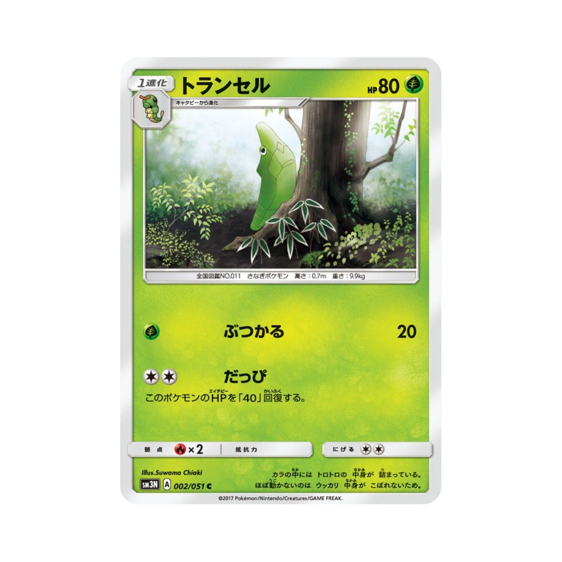 포켓몬 TCG 단데기 C 빛을 삼킨 어둠 (일어판)(Pokemon TCG Metapod C Light-Devouring Darkness (Japanese Ver.))