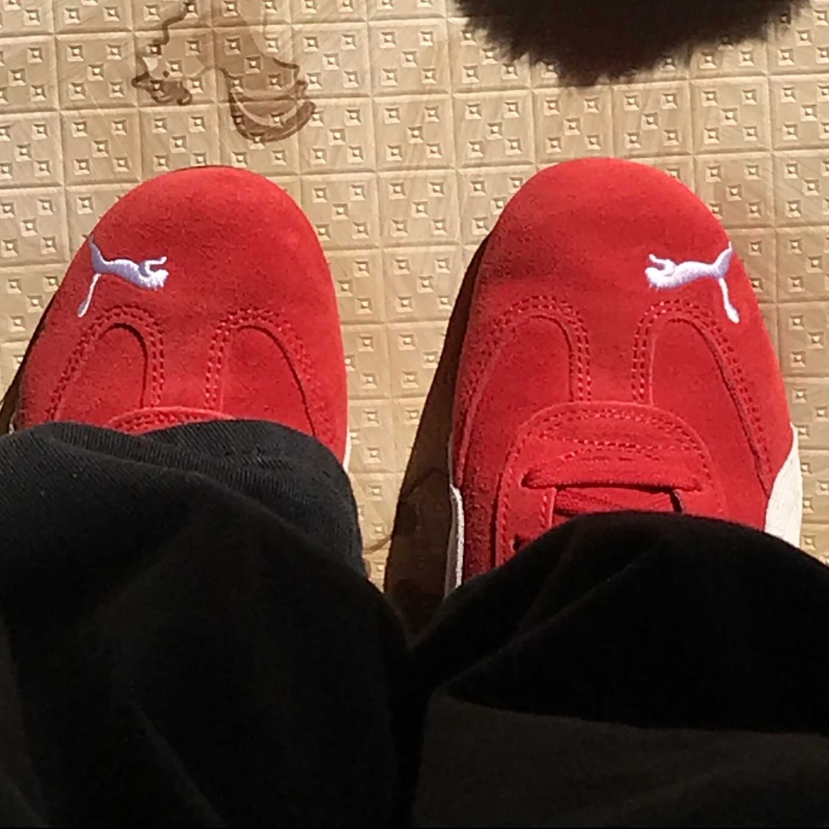 Puma Speedcat OG Red White 착용 스타일