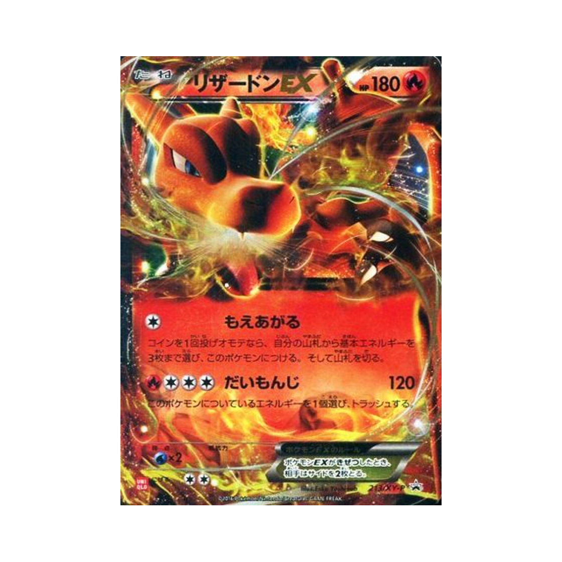 PROMO213-XY-P Pokemon TCG Charizard ex P XY Promos (Japanese Ver.)