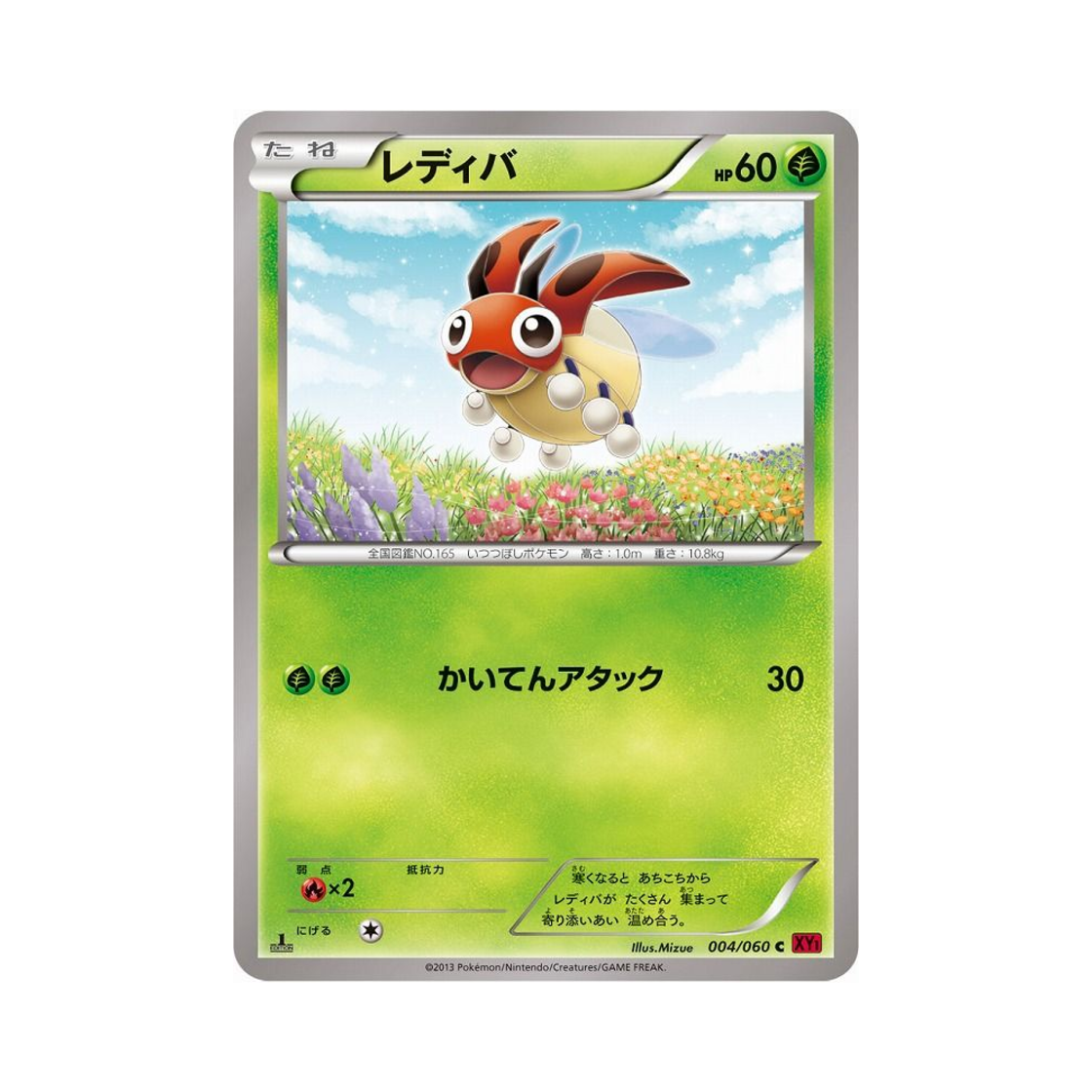포켓몬 TCG 레디바 C Y컬렉션 퍼스트 에디션 (일어판)(Pokemon TCG Ledyba C Collection Y 1st Edition (Japanese Ver.)) - 1