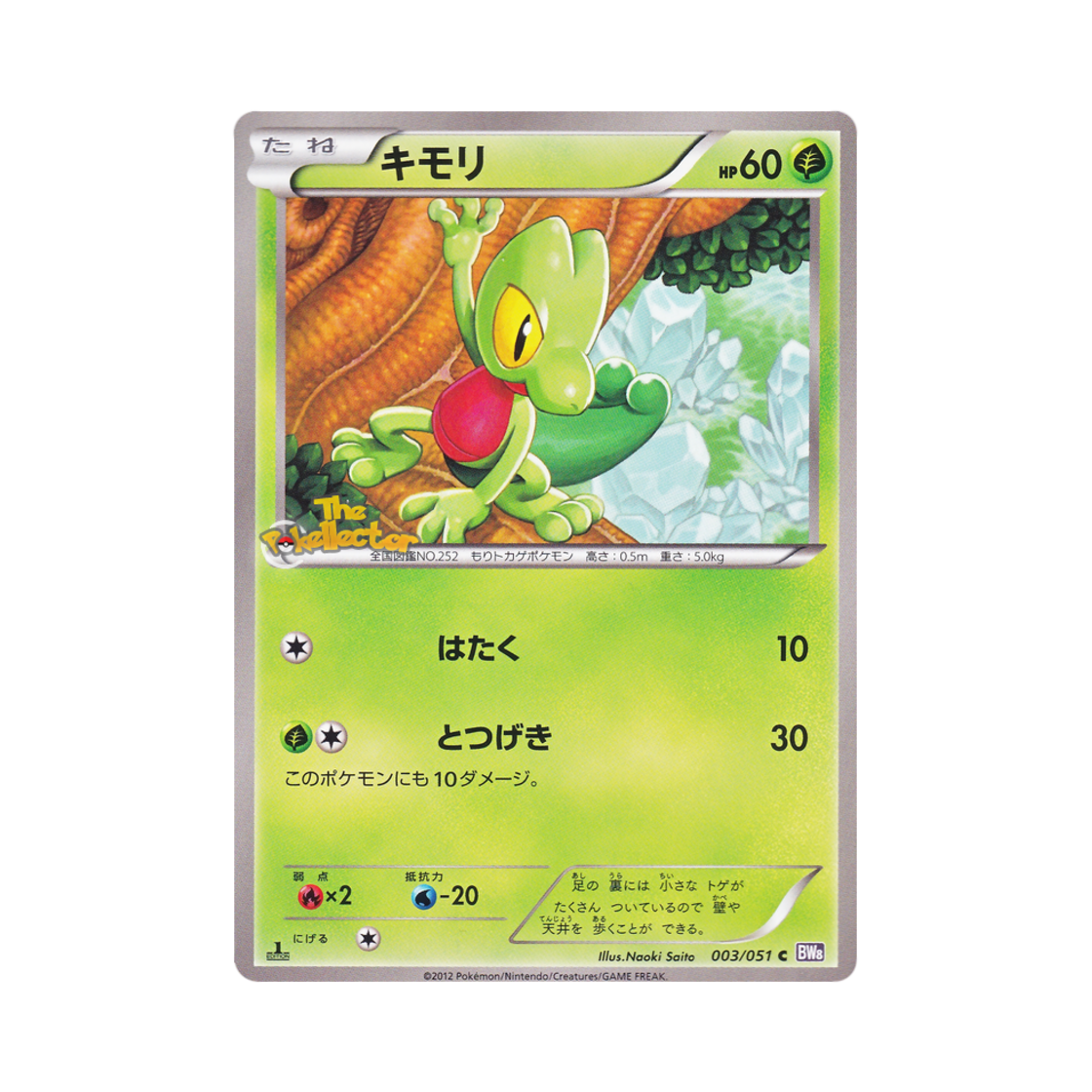 포켓몬 TCG 나무지기 C 스파이럴포스 퍼스트 에디션 (일어판)(Pokemon TCG Treecko C Spiral Force 1st Edition (Japanese Ver.)) - 1