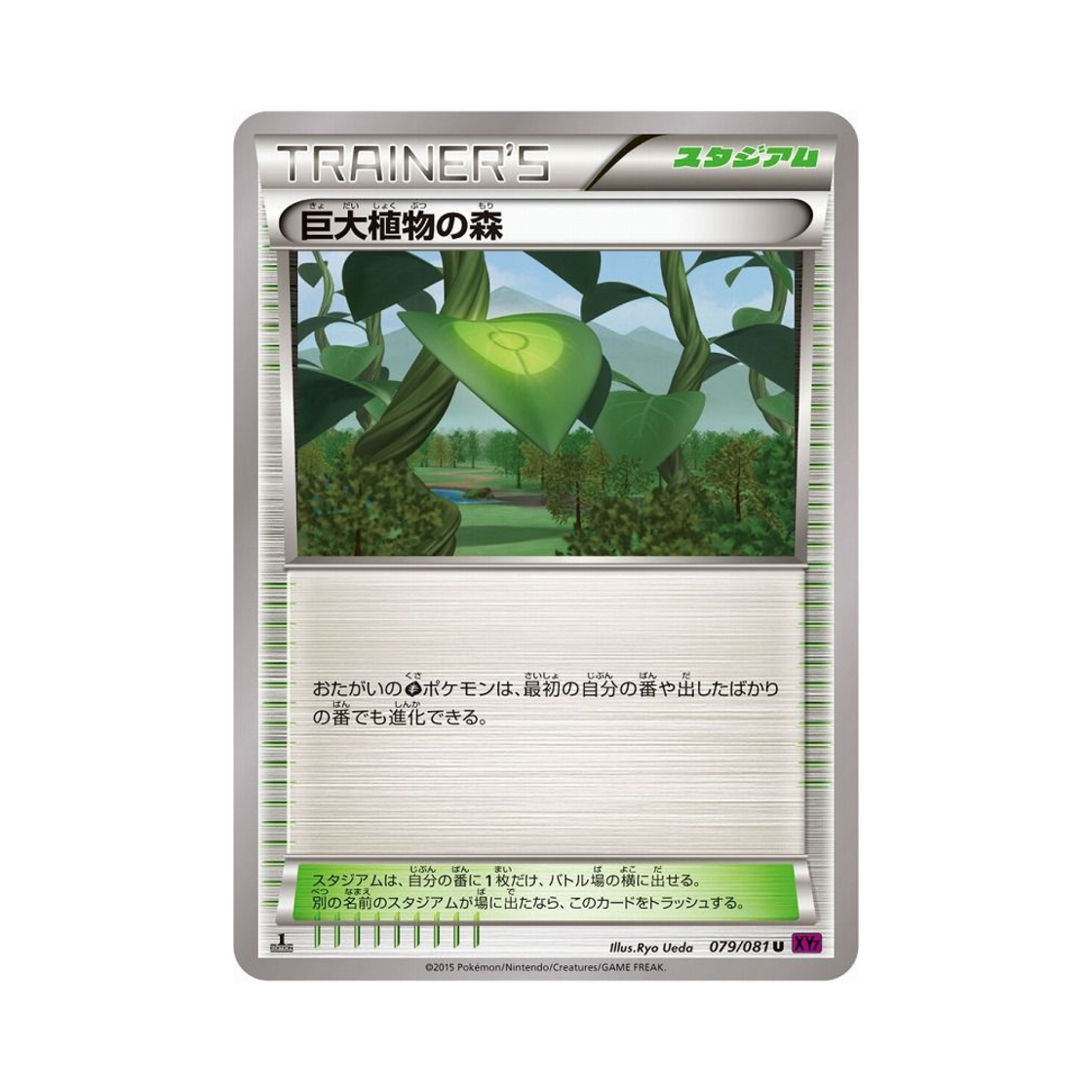 포켓몬 TCG 거대식물의 숲 U 밴디드링 퍼스트 에디션 (일어판)(Pokemon TCG Forest of Giant Plants U Banded Ring 1st Edition (Japanese Ver.)) - 1
