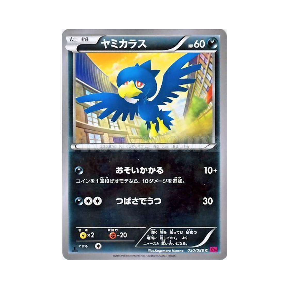 포켓몬 TCG 니로우 C 팬텀게이트 퍼스트 에디션 (일어판)(Pokemon TCG Murkrow C Phantom Gate 1st Edition (Japanese Ver.)) - 1