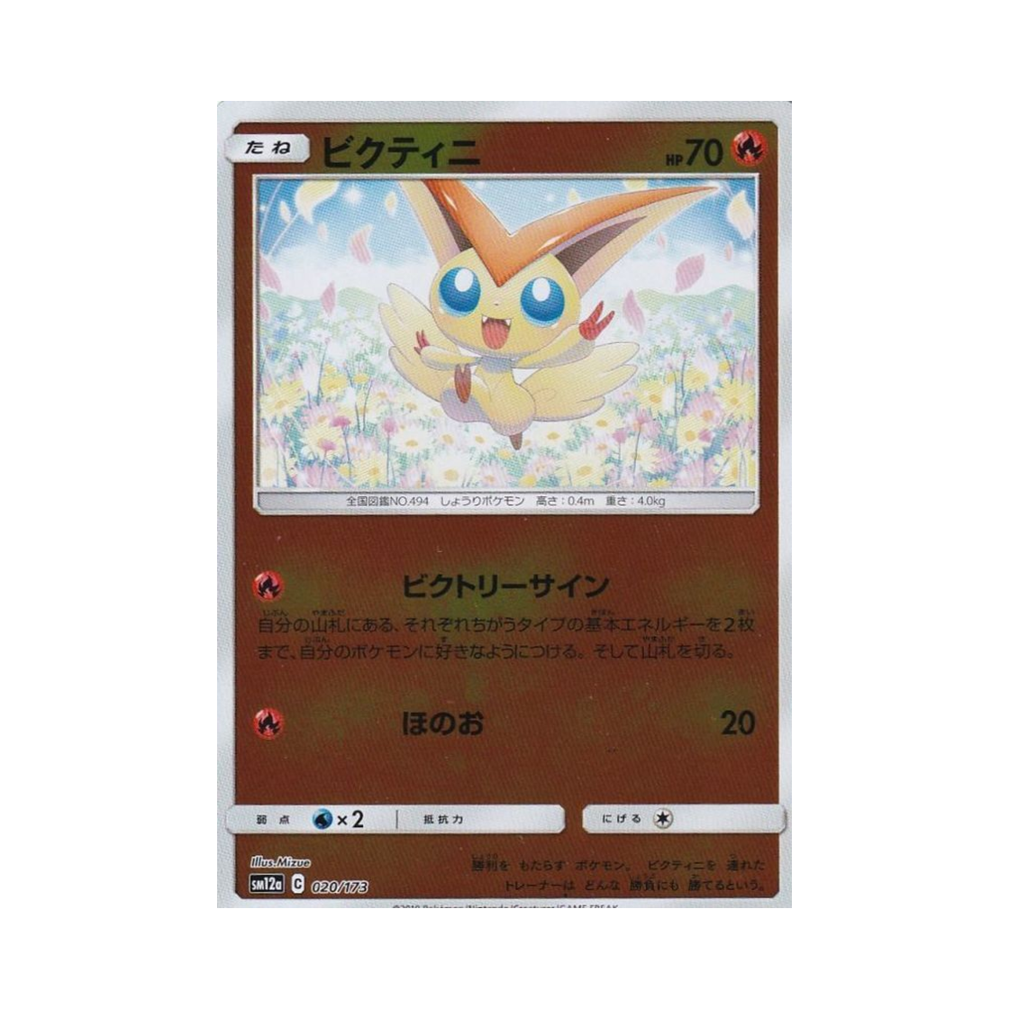포켓몬 TCG 비크티니 미러 GX 태그올스타즈 (일어판)(Pokemon TCG Victini Mirror Tag All Stars (Japanese Ver.)) - 1