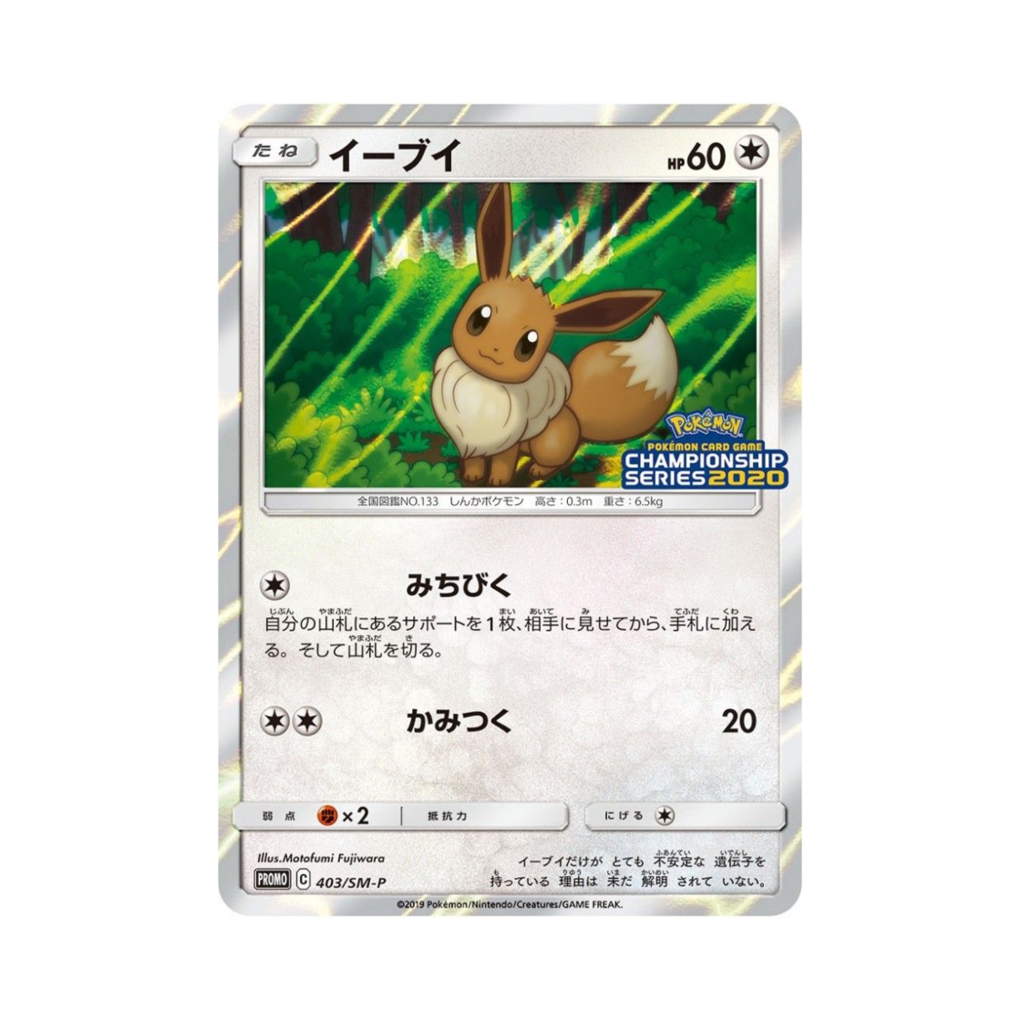 포켓몬 TCG 이브이 P 썬&문 프로모 카드 (일어판)(Pokemon TCG Eevee P Sun & Moon Promos (Japanese Ver.)) - 1