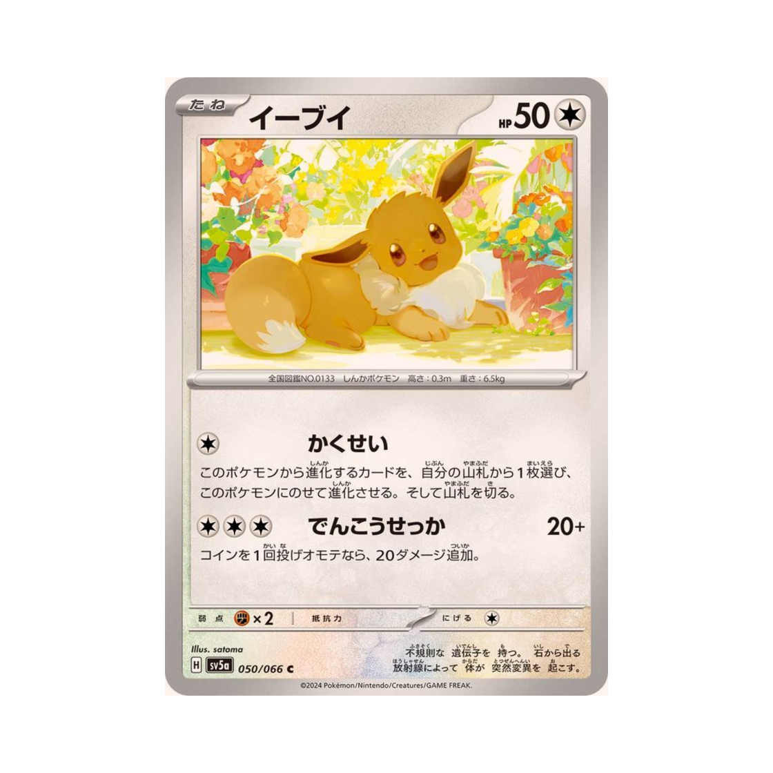 포켓몬 TCG 이브이 C 크림슨 헤이즈 (일어판)(Pokemon TCG Eevee C Crimson Haze (Japanese Ver.)) - 1