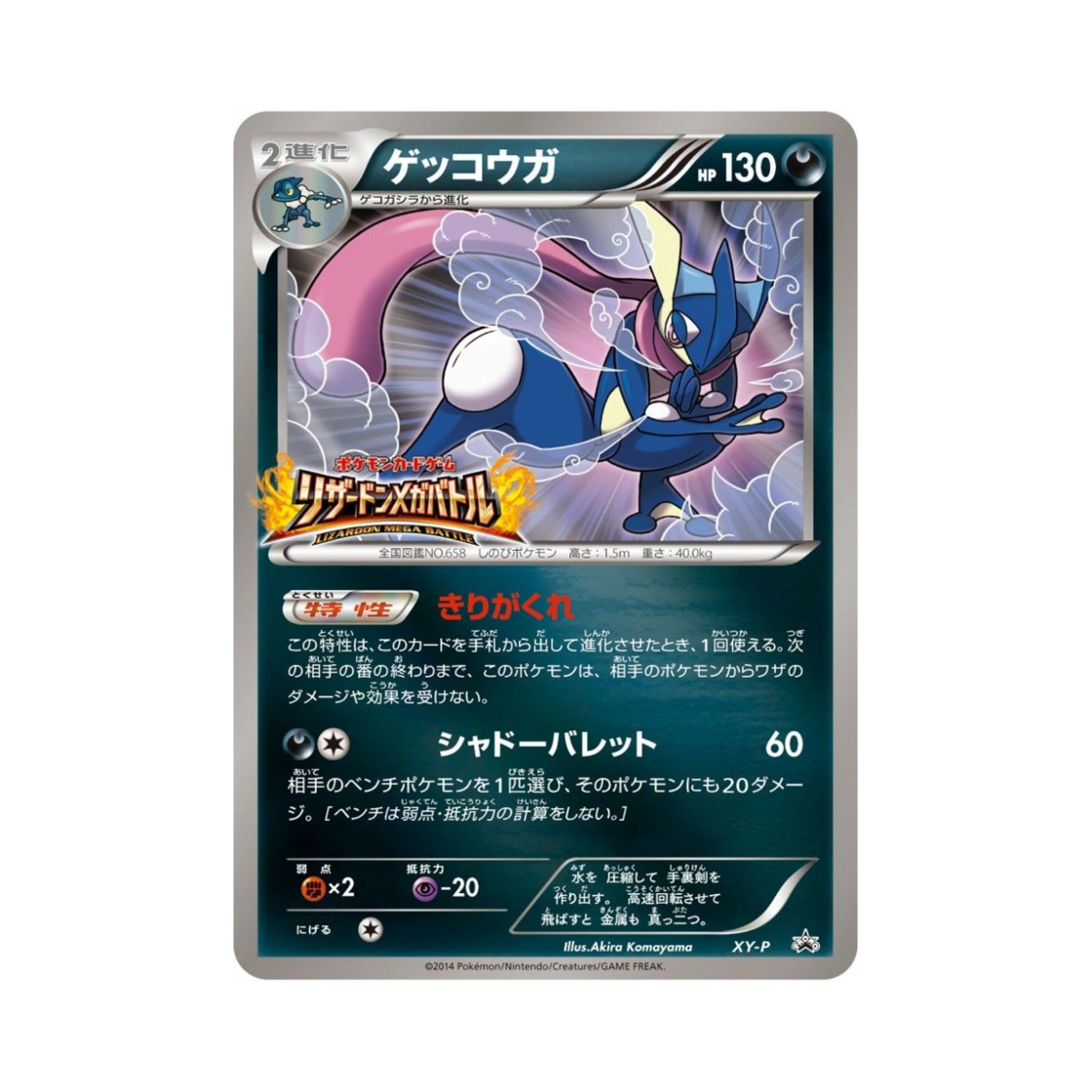 PROMOXY-P Pokemon TCG Greninja P XY Promos (Japanese Ver.)