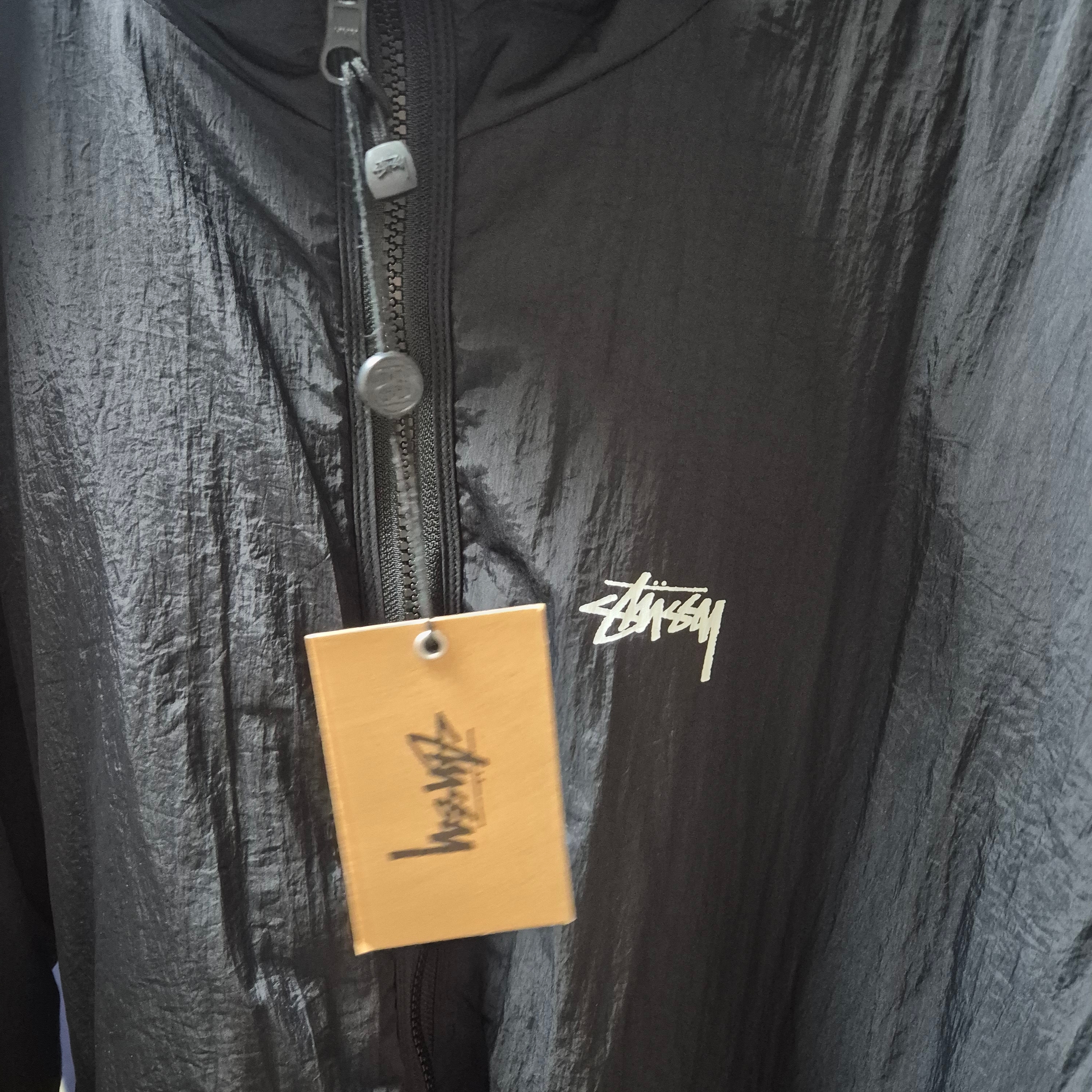 Stussy Sherpa Reversible Jacket Black 착용 스타일