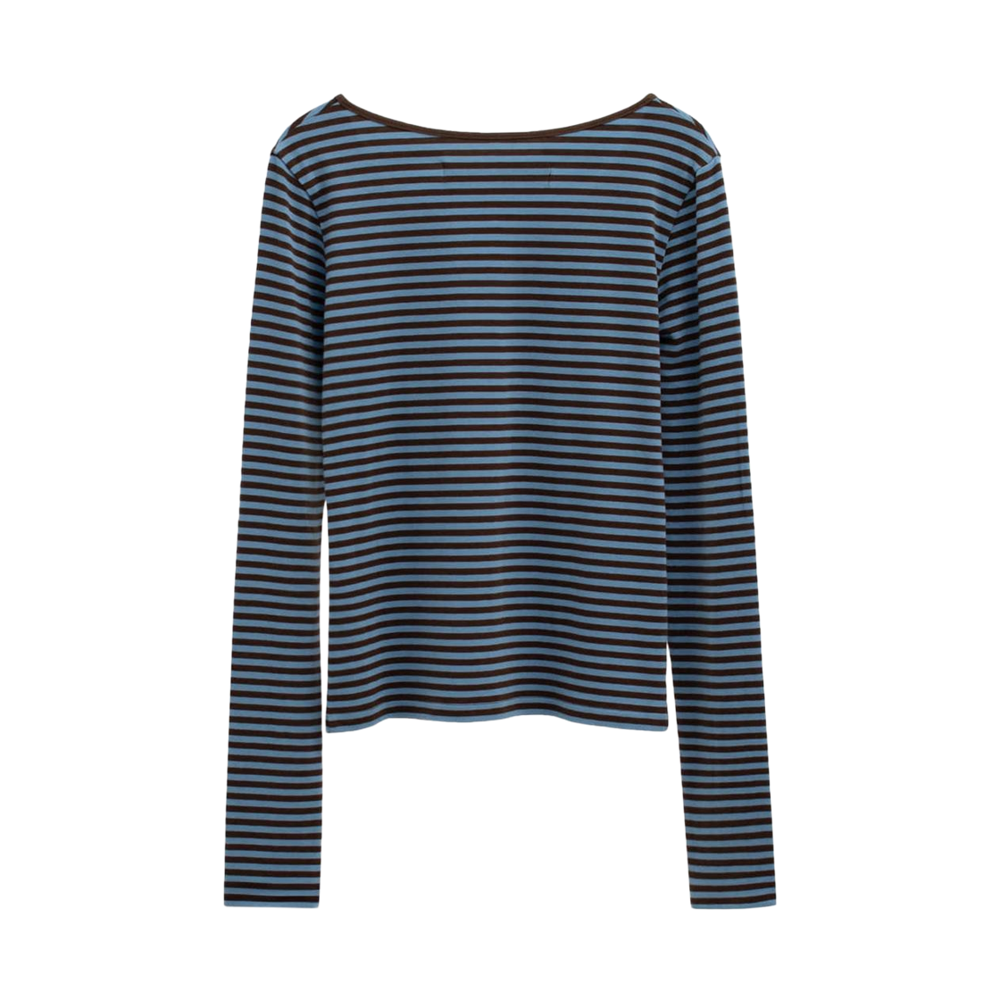 리히트 홀스빗 디테일 스트라이프 탑 블루(Reheat Horsebit Detail Stripe Top Blue) - 2
