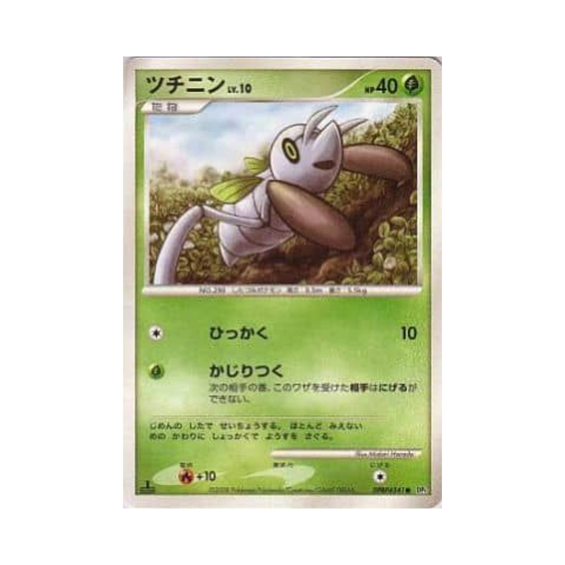 포켓몬 TCG 토중몬 C 탬플 오브 앵거 (일어판)(Pokemon TCG Nincada C Temple Of Anger (Japanese Ver.)) - 1