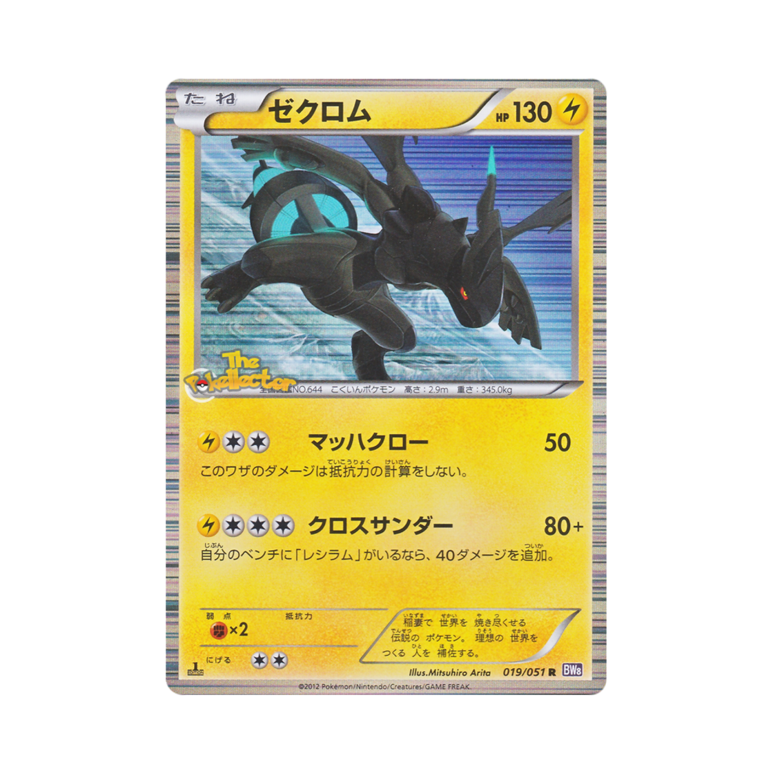 포켓몬 TCG 제크로무R 스파이럴포스 퍼스트 에디션 (일어판)(Pokemon TCG Zekrom R Spiral Force 1st Edition (Japanese Ver.)) - 1