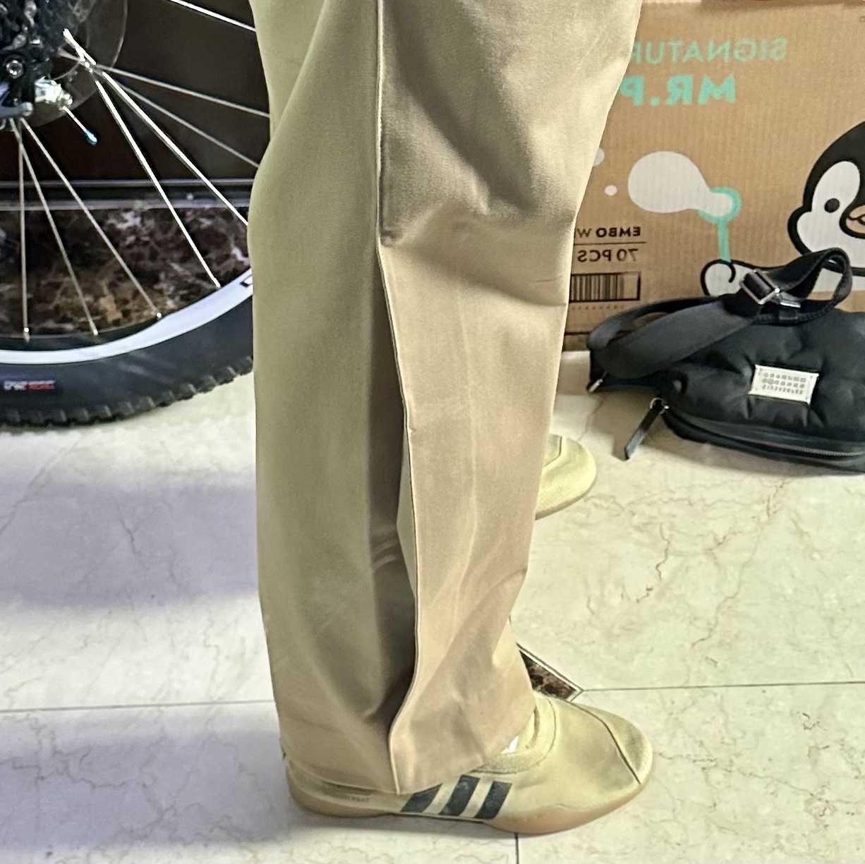 (W) Adidas x Song for the Mute Taekwondo Mei Cream White Core Black 착용 스타일 - 2