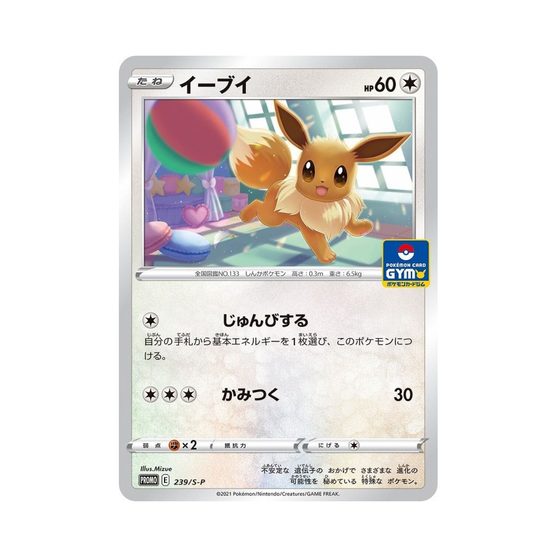 포켓몬 TCG 이브이 P 소드&실드 프로모 카드 (일어판)(Pokemon TCG Eevee P Sword & Shield Promos (Japanese Ver.)) - 1