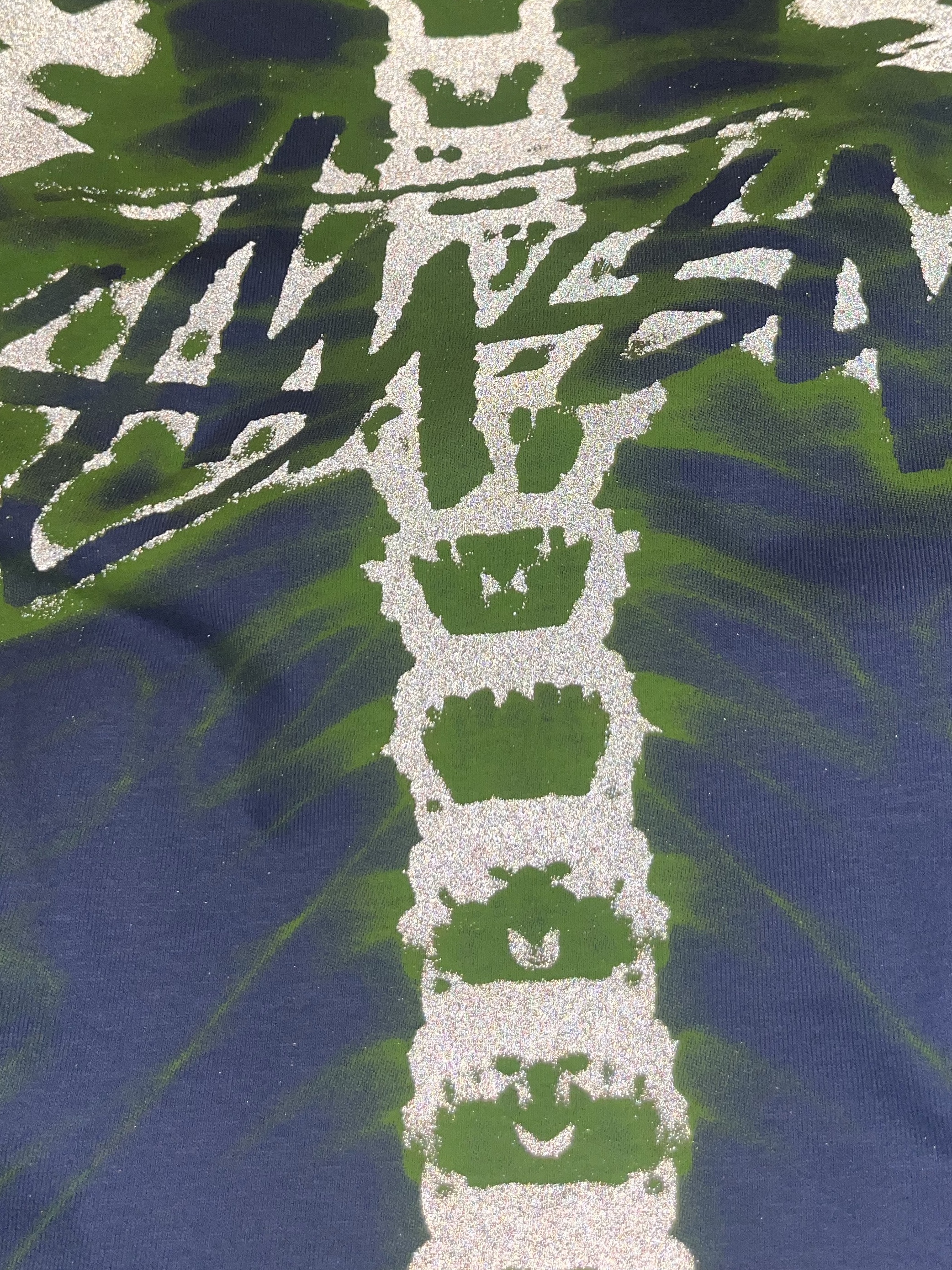 Stussy Rib Cage LS T-Shirt Storm 착용 스타일 - 3
