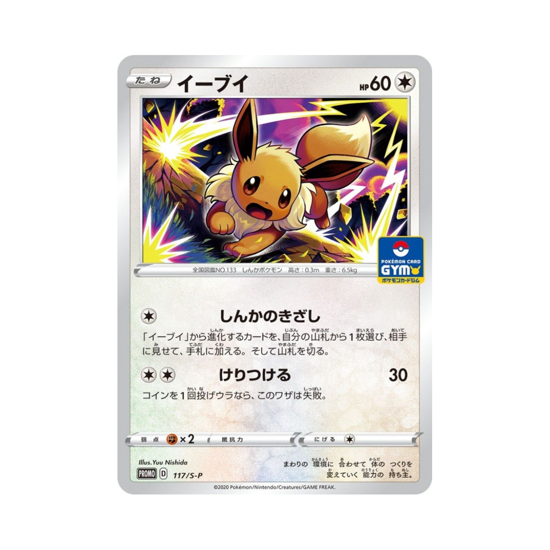 PROMO117-S-P Pokemon TCG Eevee P Sword & Shield Promos (Japanese Ver.)