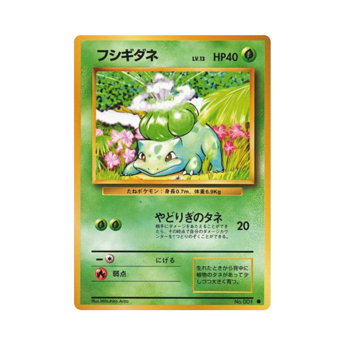 NO001 Pokemon TCG Bulbasaur C Expansion Pack (Japanese Ver.)