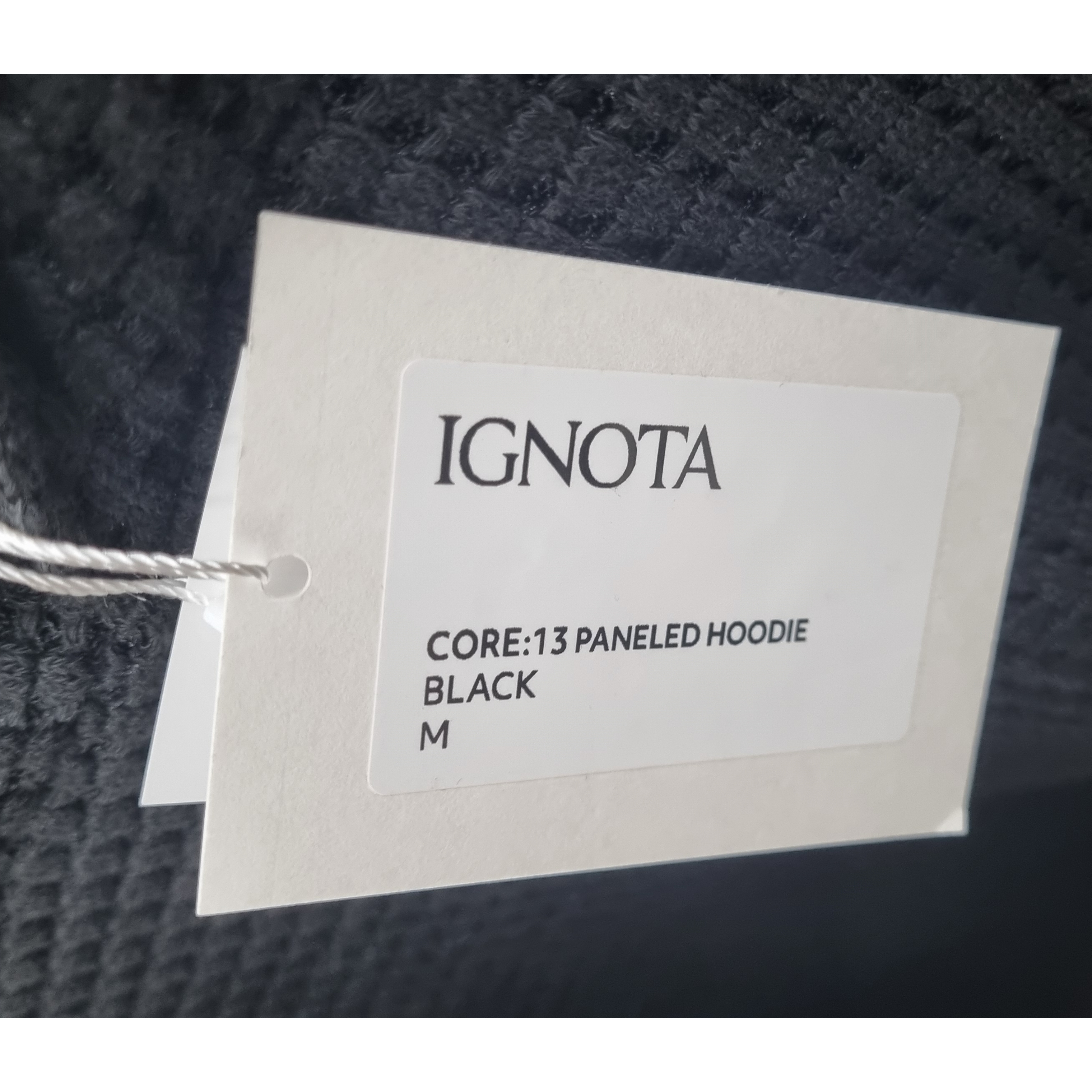 Ignota Core:13 Panel Hoodie M Black, Asics Gel-Sonoma 15-50 Black 착용 스타일 - 2