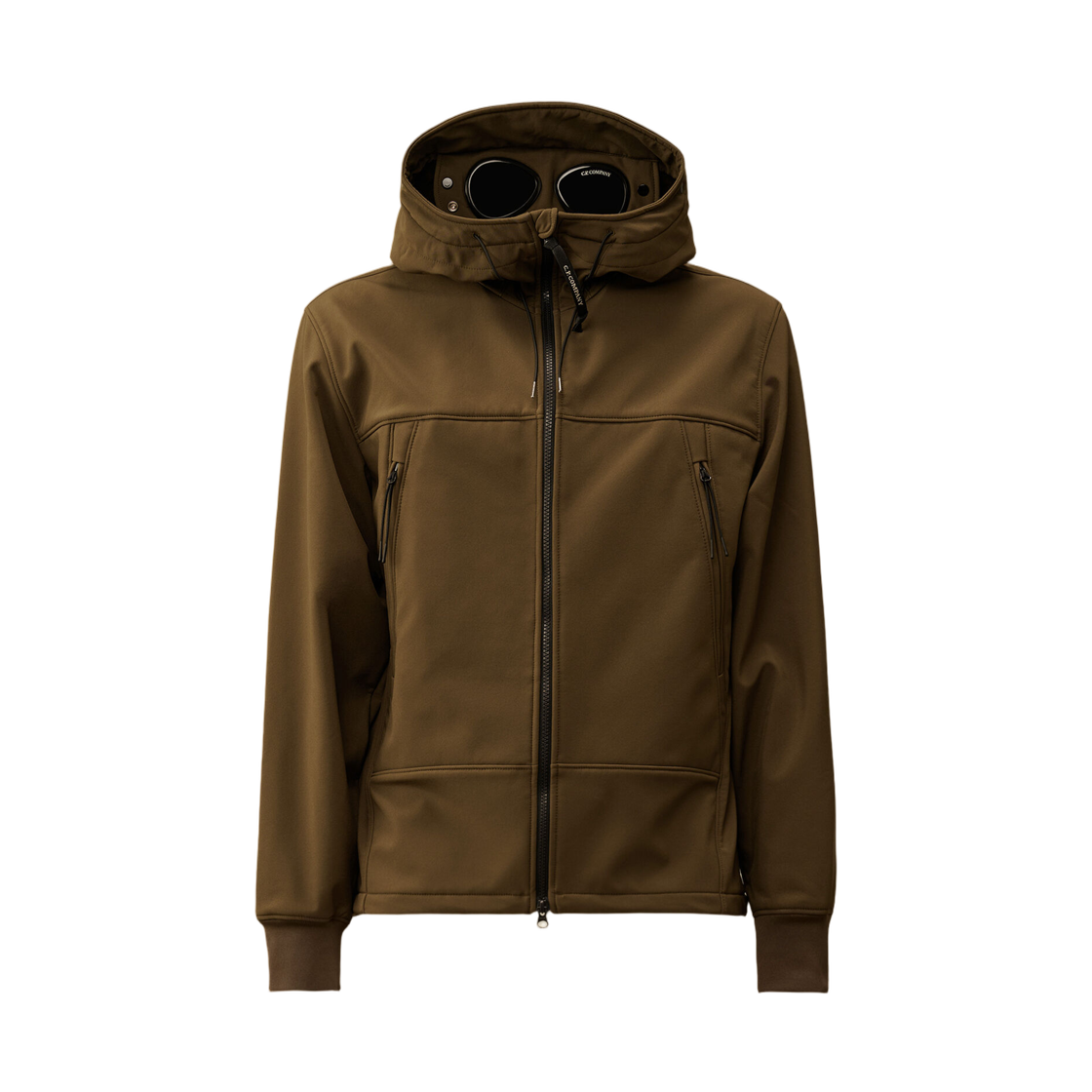 19CMOW700A006097A683 C.P. Company C.P. Shell-R Goggle Jacket Ivy Green - 25FW