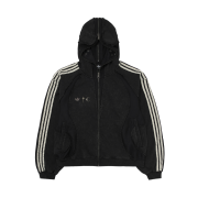 Adidas x Thug Club Teamgeist Sweat Hooded Zip Up Black - KR Sizing