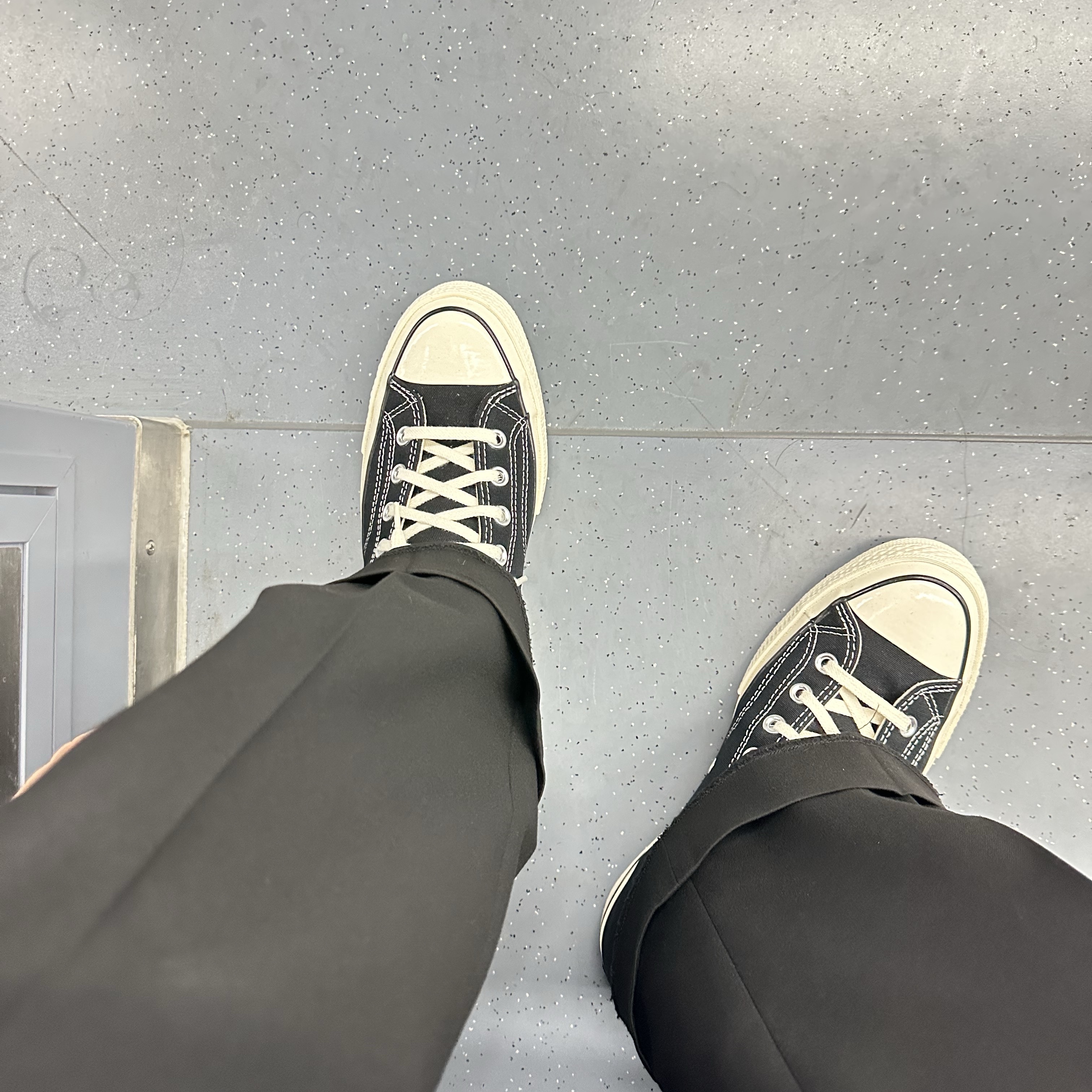 Converse Chuck 70 Hi Black 착용 스타일