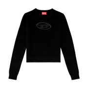 (W) Diesel M-Areesa-Slim Cashmere Blend Jumper Black