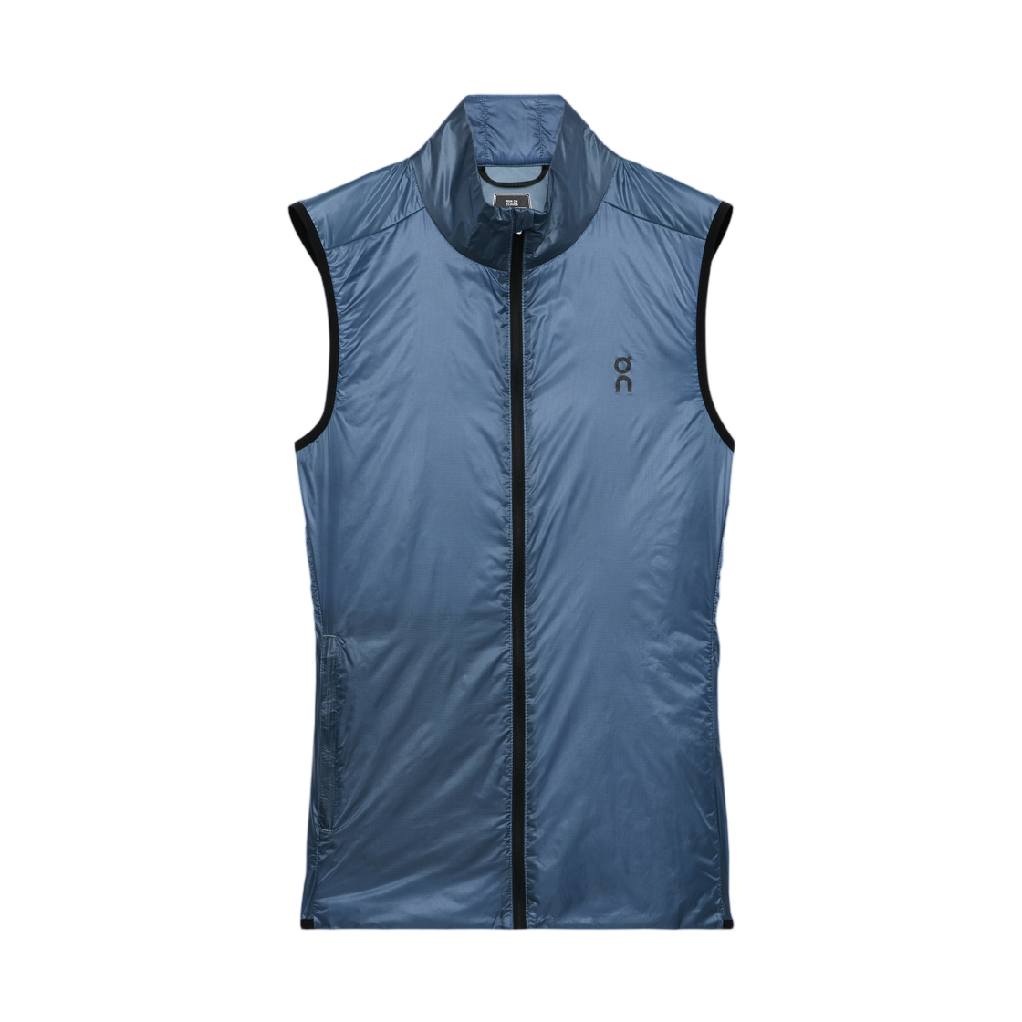 1WD10570732 (W) On Running Weather Vest Chambray