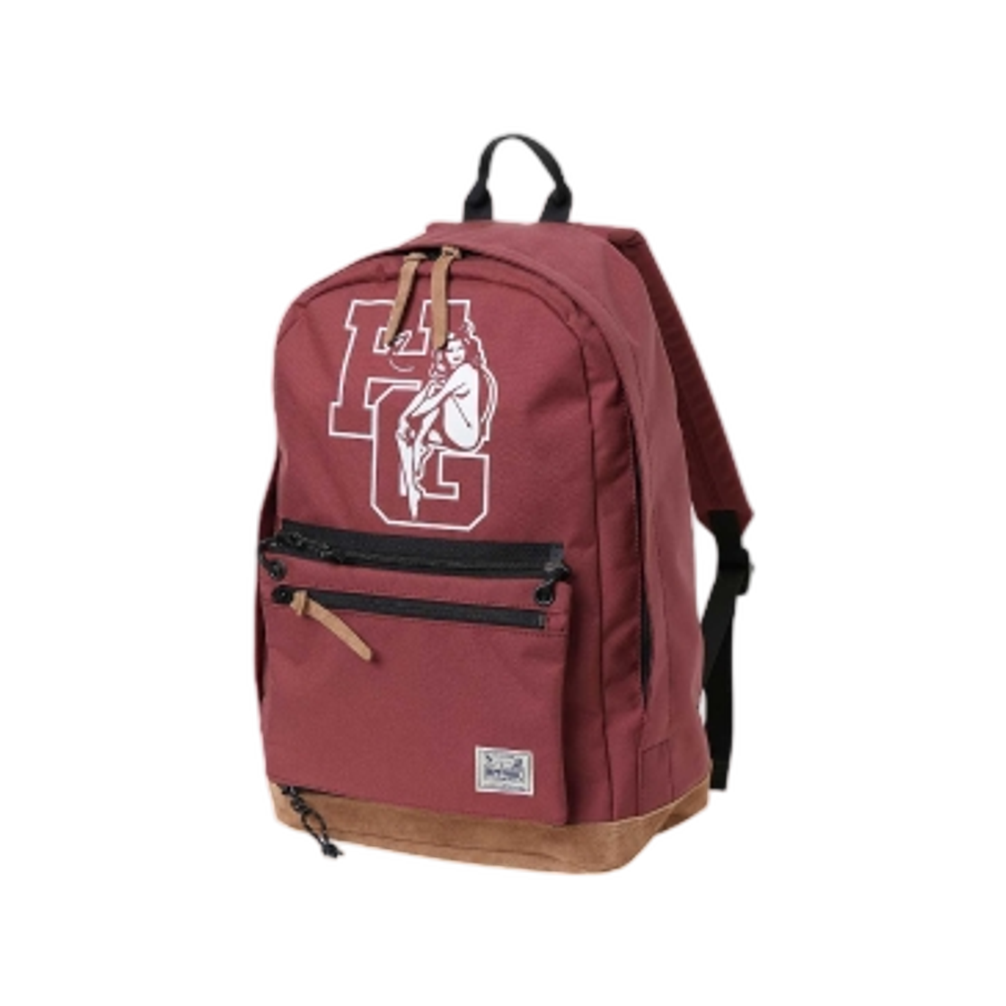02253QB07 Hysteric Glamour HG Devil Cordura Daypack Red