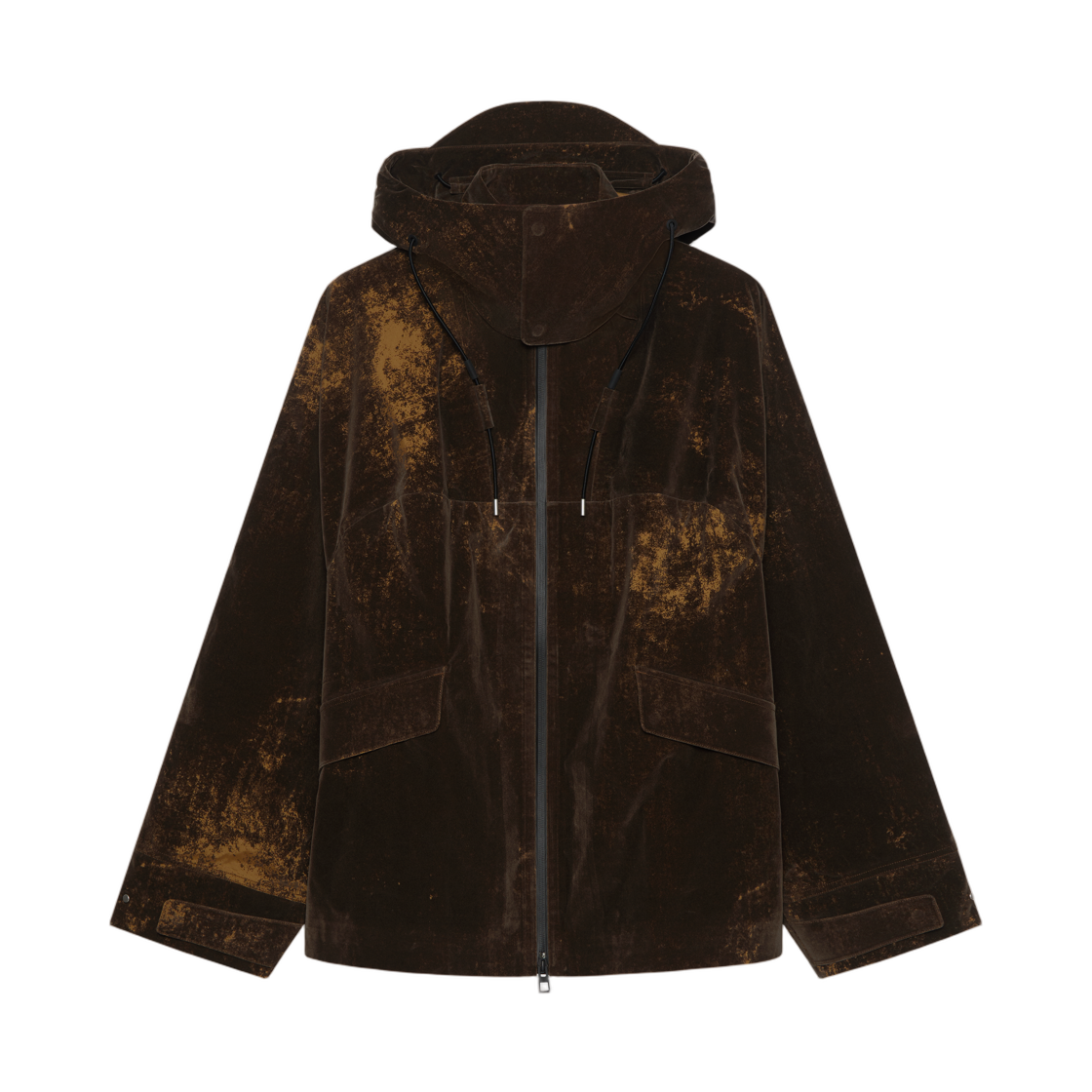 1UF10304537 Loewe x On Running Anorak Chocolate Brown